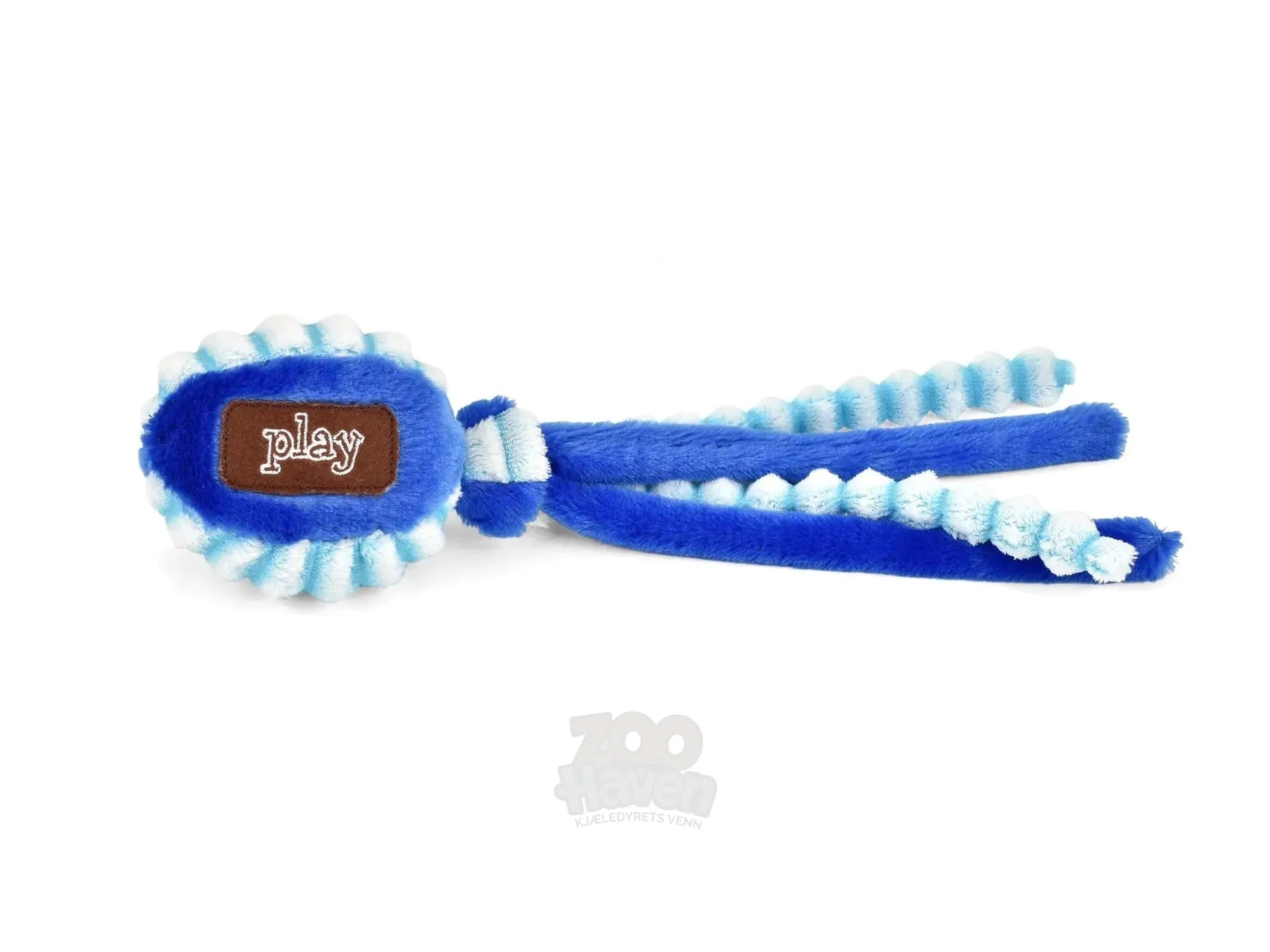 Jellyfish Play – Myk Hundeleke med Lyd og Tentakler 40 cm