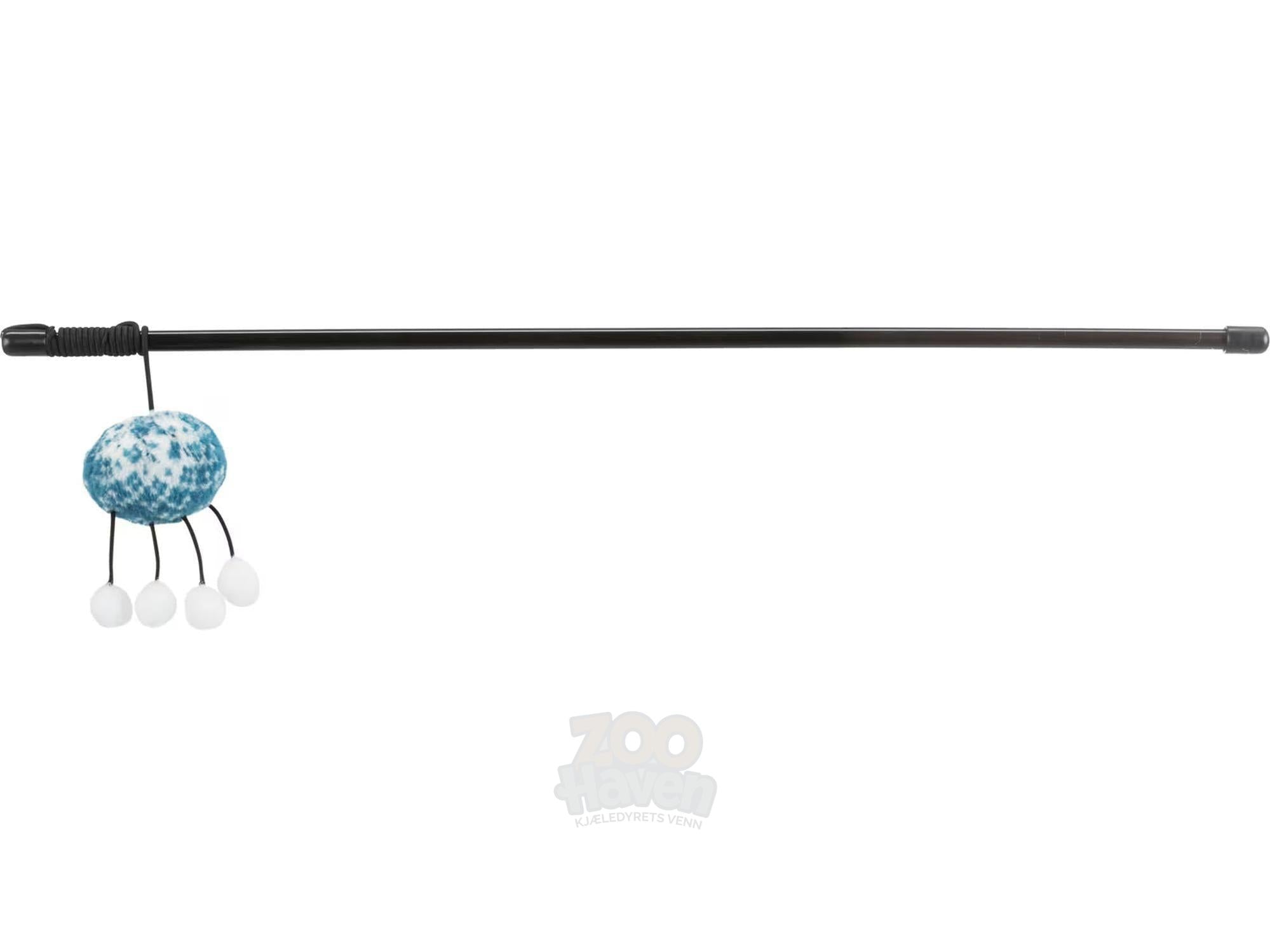 Juleleke Fiskestang til Katt med Stofffigurer 46 cm