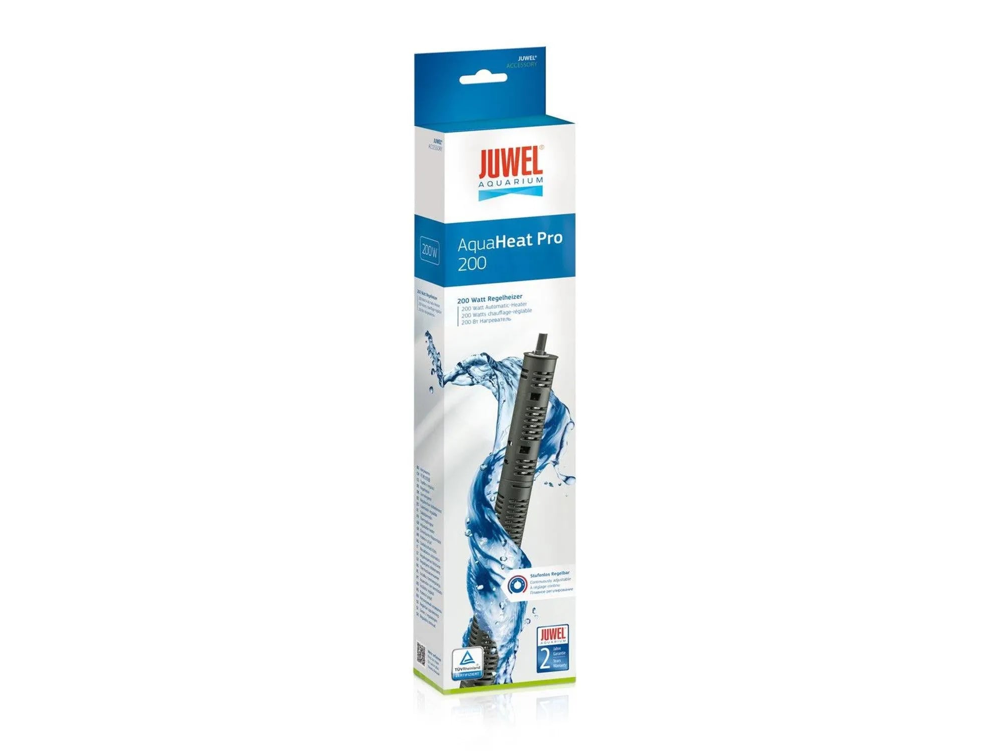 Juwel AquaHeat Pro 200W Regelheizer Termostatvarmer for Akvarium