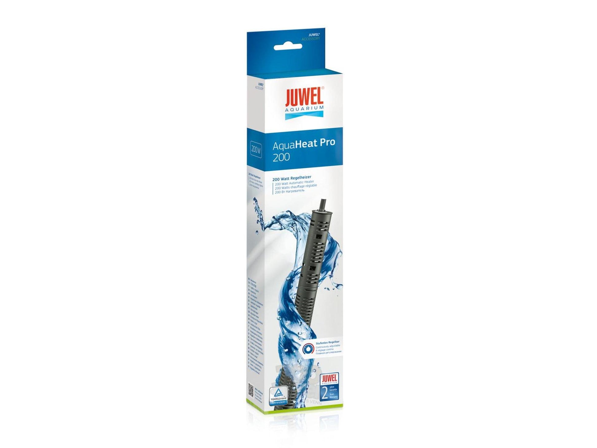 Juwel AquaHeat Pro 200W Regelheizer Termostatvarmer for Akvarium