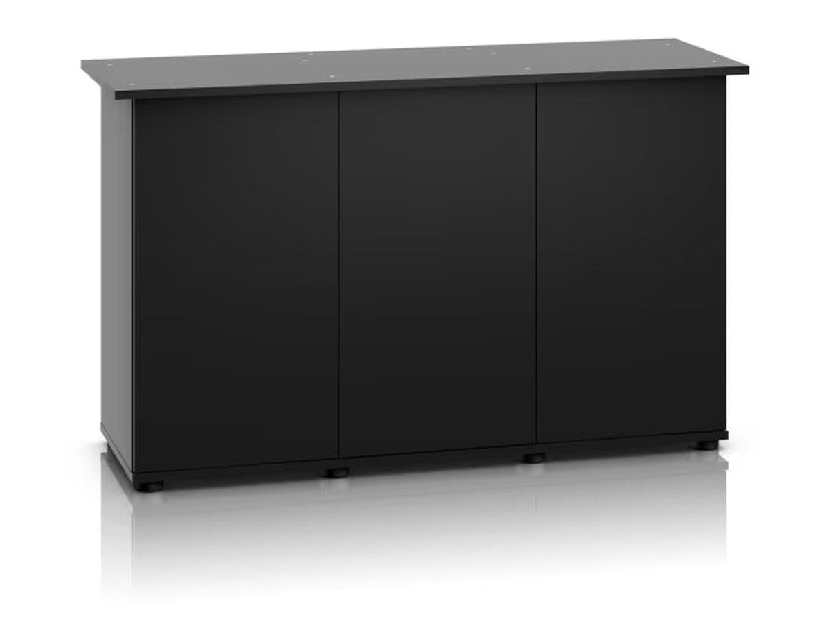 Svart Juwel Rio SBX akvarieskap med tre dører, designet for 125L-450L akvarier.