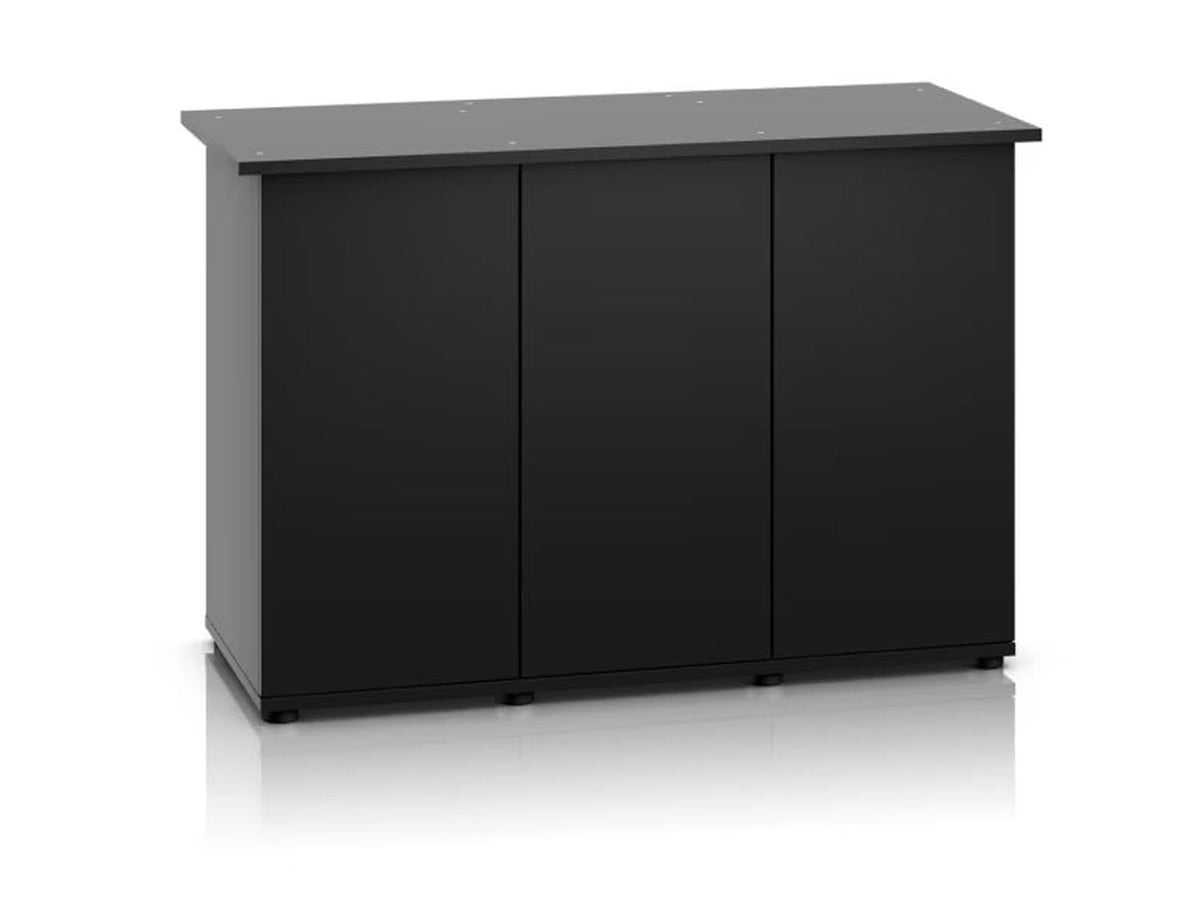 Svart Juwel Rio SBX akvarieskap med tre dører, designet for 125L-450L akvarier.