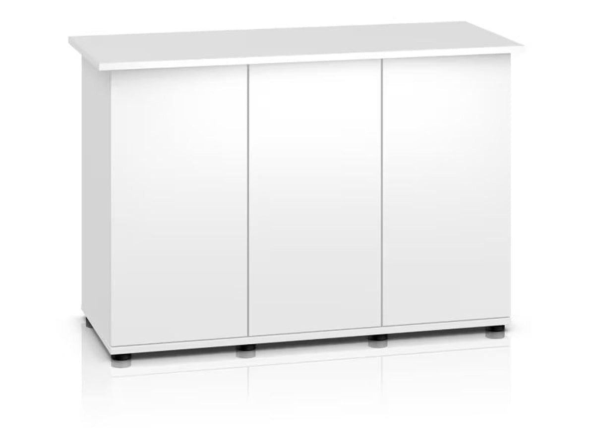 Hvit Juwel SBX Rio akvarieskap med tre dører, designet for 125L-450L akvarier.