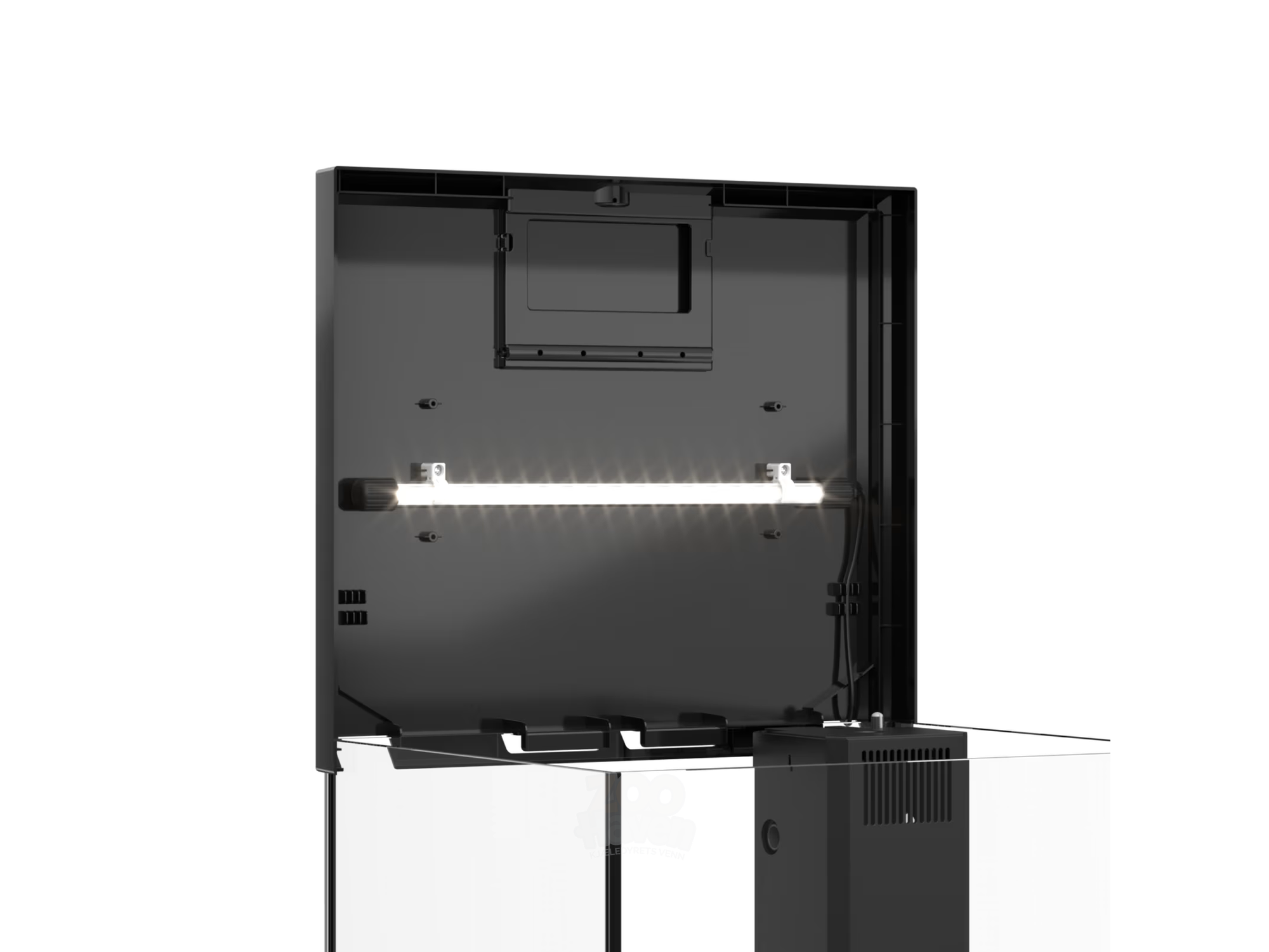 Juwel Vio Cube 54 LED Lys 54L – Hvit / Sort