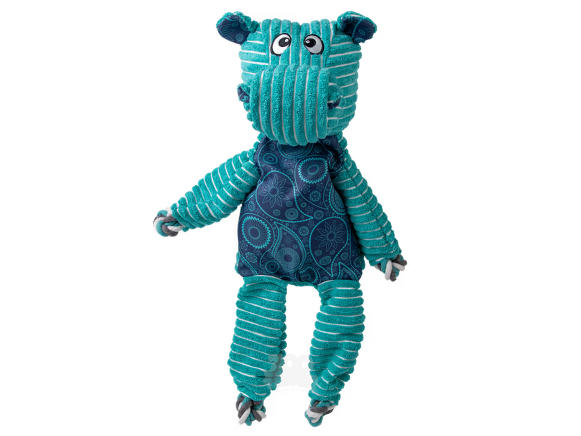 KONG Floppy Knots Hippo Jumpo XL
