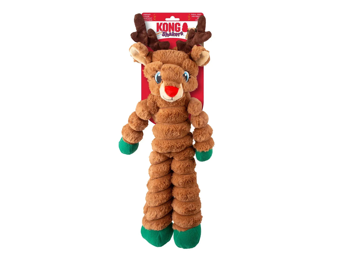KONG Holiday Shakers Crumples Reinsdyr XL