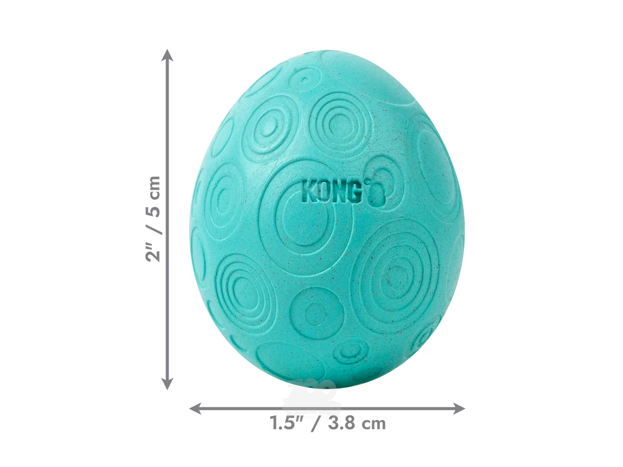 KONG Infused Catnip Egg 2pk – Katteleke med Catnip og Uforutsigbar Rullelek