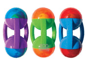 KONG Jumbler Tri L – Slitesterk Apportleke med Tennisball og Squeaker
