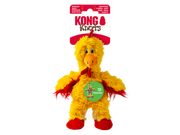 KONG Knots Chicken S – Slitesterk Hundeleke med Tau og Pipelyd