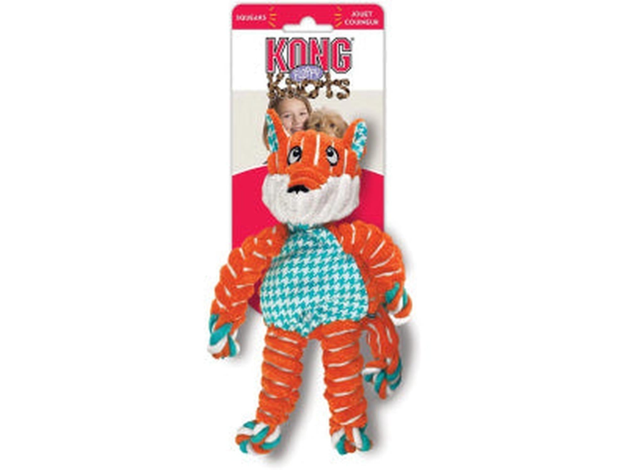 KONG Floppy Knots Fox hundeleke