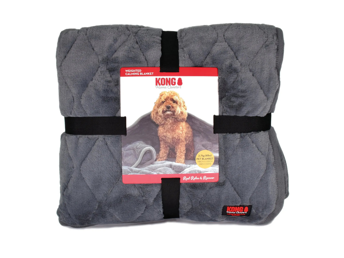 KONG Weighted Calming Blanket – Vektet Beroligende Hundeteppe 148 × 135 cm