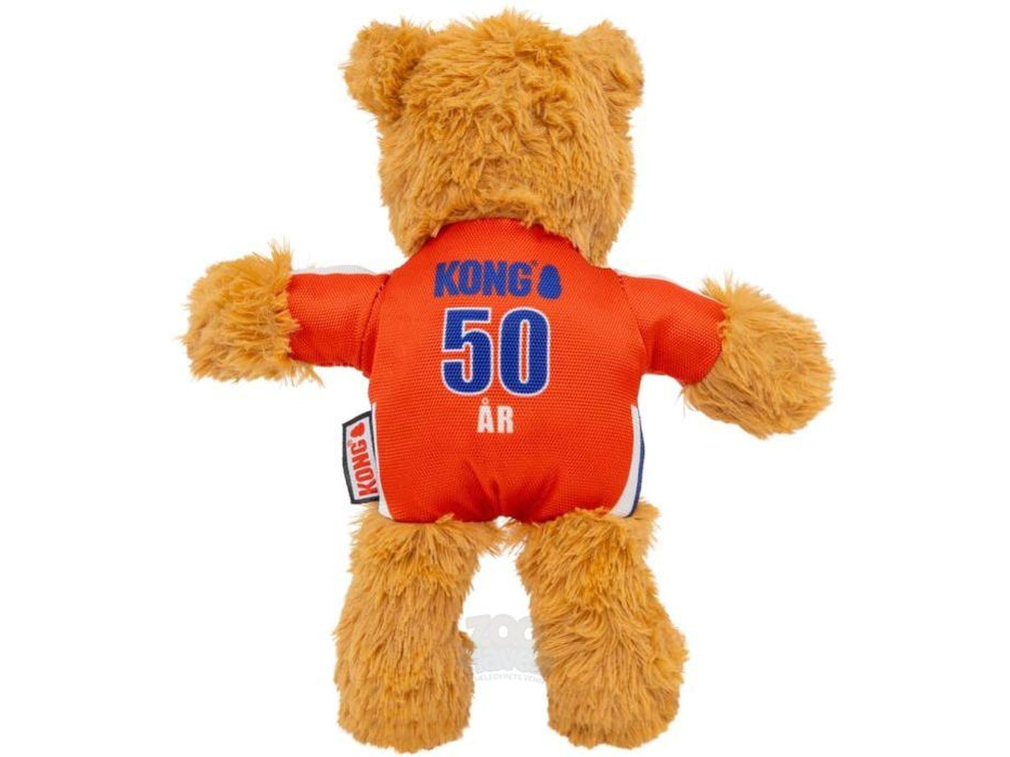 KONG Wild Knots Bear World Cup Norway Limited Edition – Hundeleke med Tau og Pipelyd