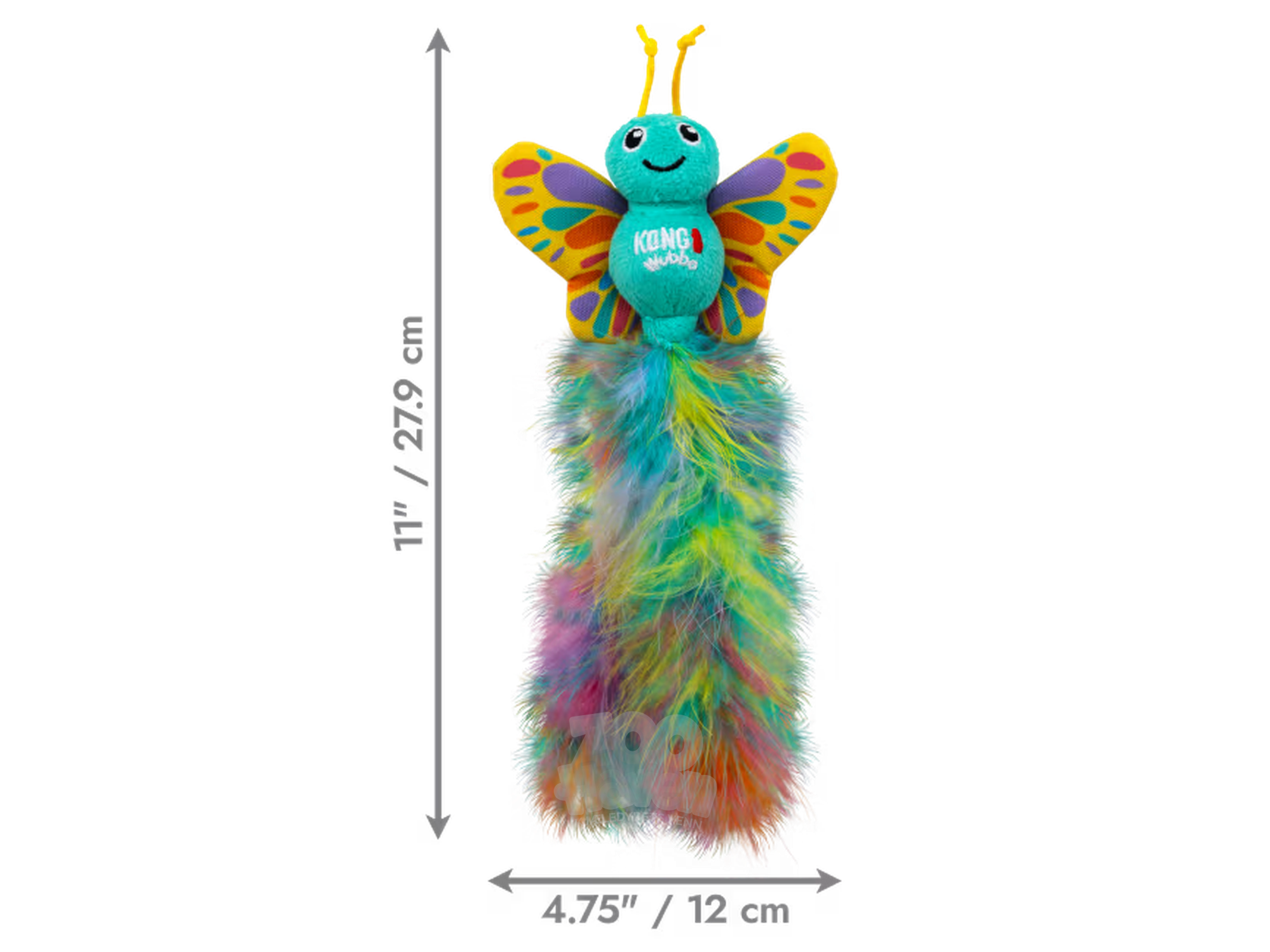 KONG Wubba Butterfly Katteleke