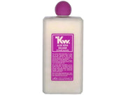 KW Aloe Vera Balsam for hund og katt, hvit flaske med lilla etikett og kork.