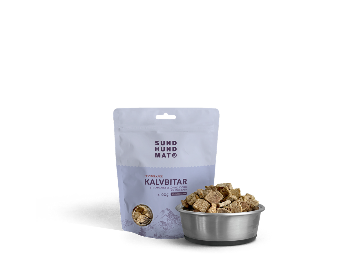 Sund Hundmat Frysetørkede Kalvebiter 60 g