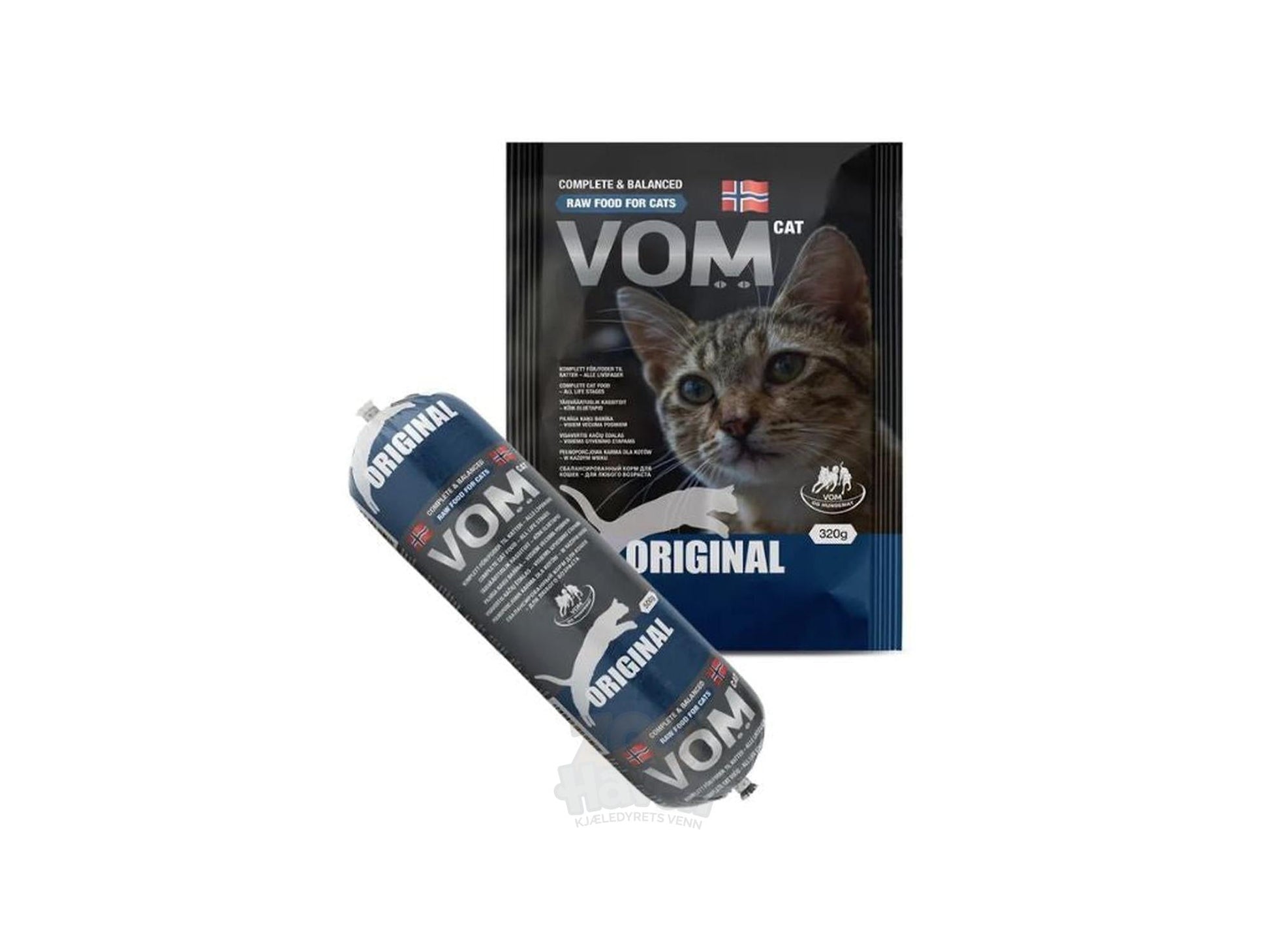 Vom & Hundemat Katt Original Kylling kattemat med kylling og storfelever