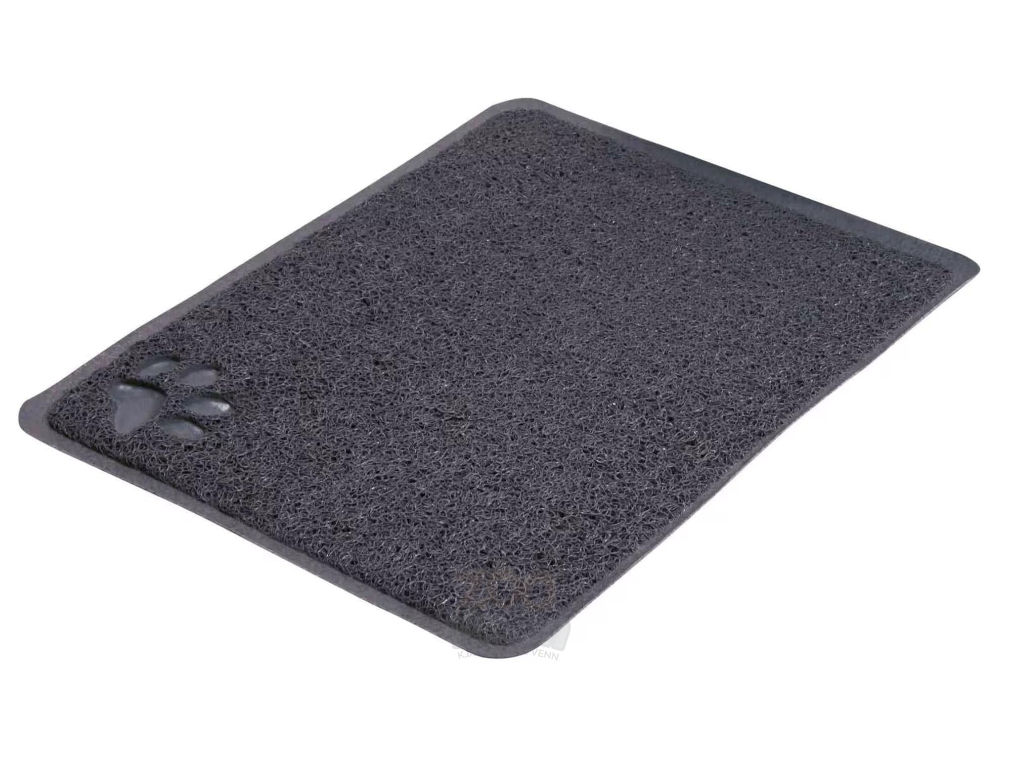 Kattebakke Teppe PVC 40381 Sklisikker Grå 37x45 cm