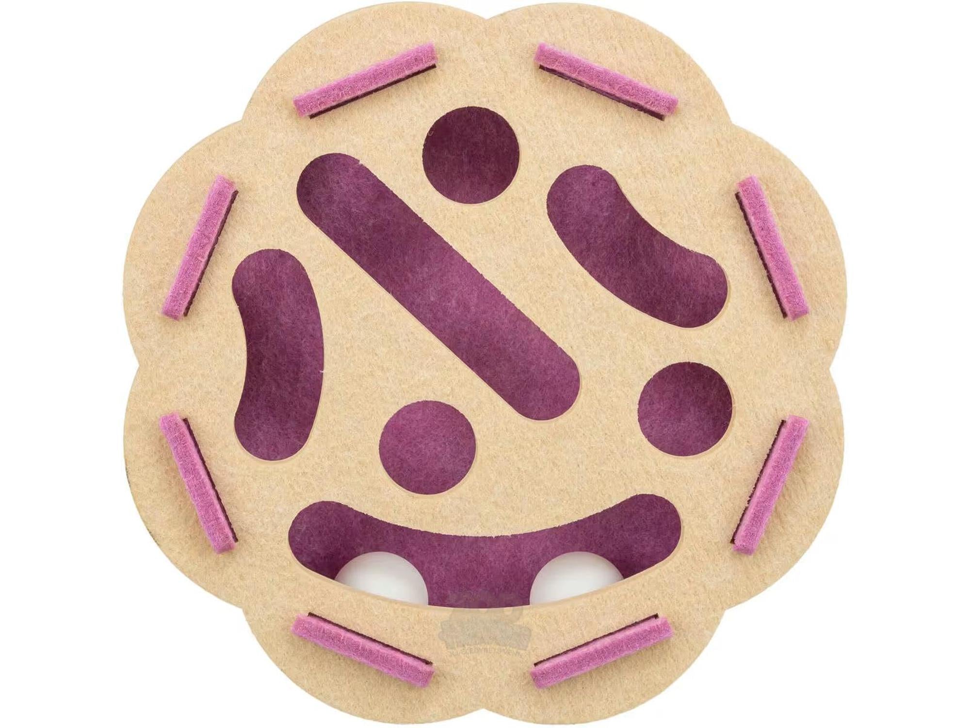 Katteleke Cat Activity Hole’n’Roll Flower Ø30 x 7,5 cm – Berry