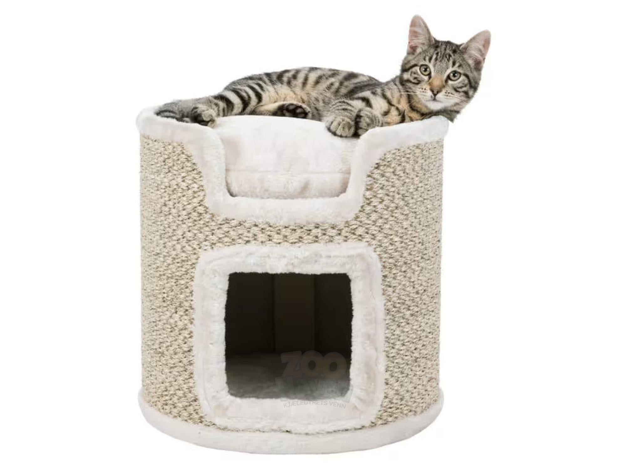 Kattemøbel Cat Tower Ria med Sisal 37cm Lysegrå