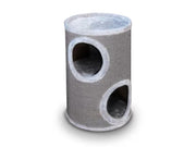 Kattemøbel Everlast Cat Tower 2 Etasjer Grå 37x56cm