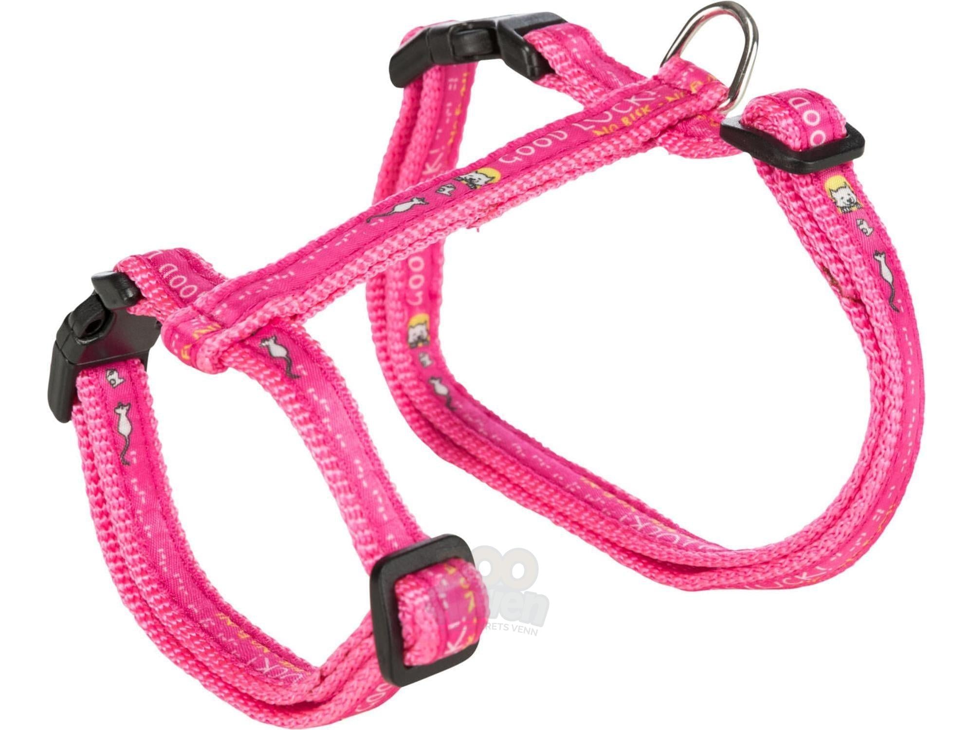 Kattesele Good Luck stor katt 34–57 cm med line 1,20 m