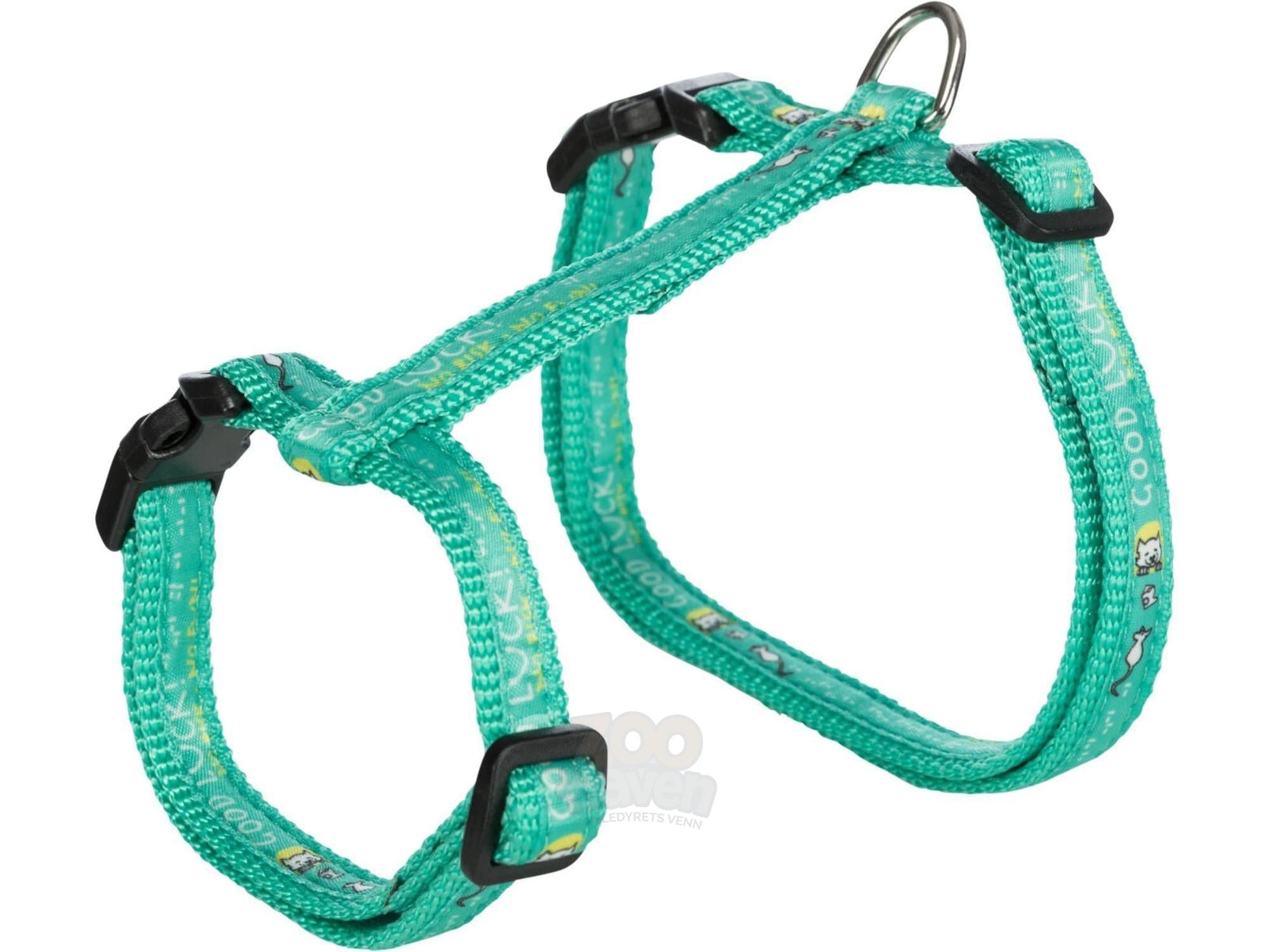 Kattesele Good Luck stor katt 34–57 cm med line 1,20 m