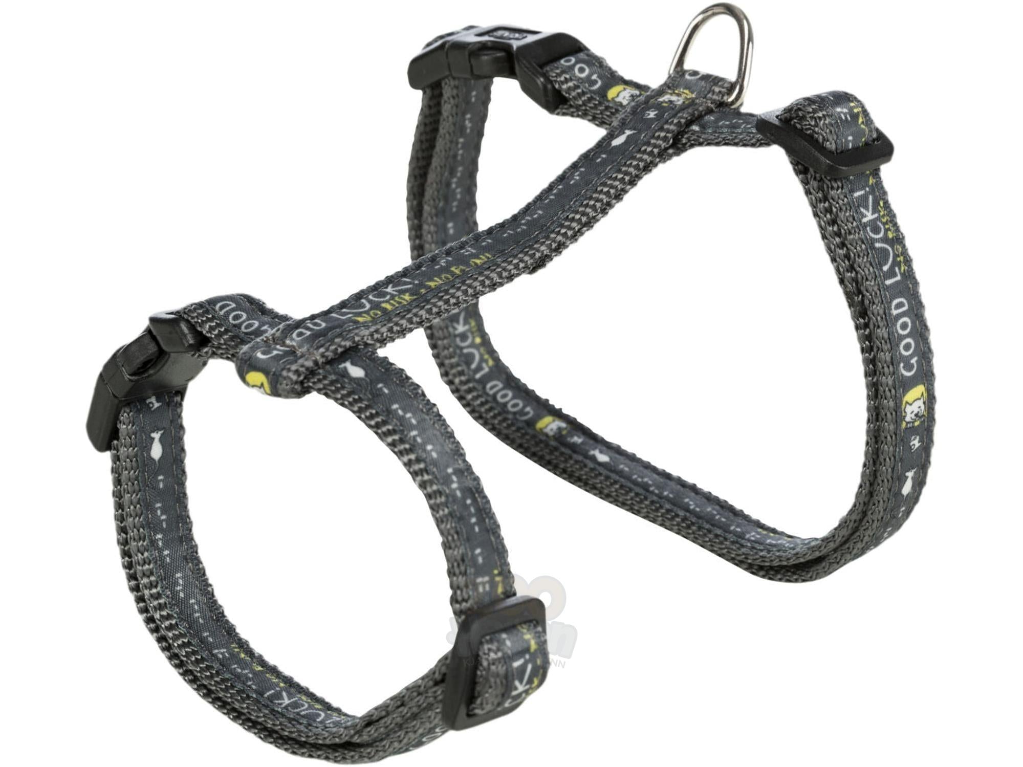 Kattesele Good Luck stor katt 34–57 cm med line 1,20 m