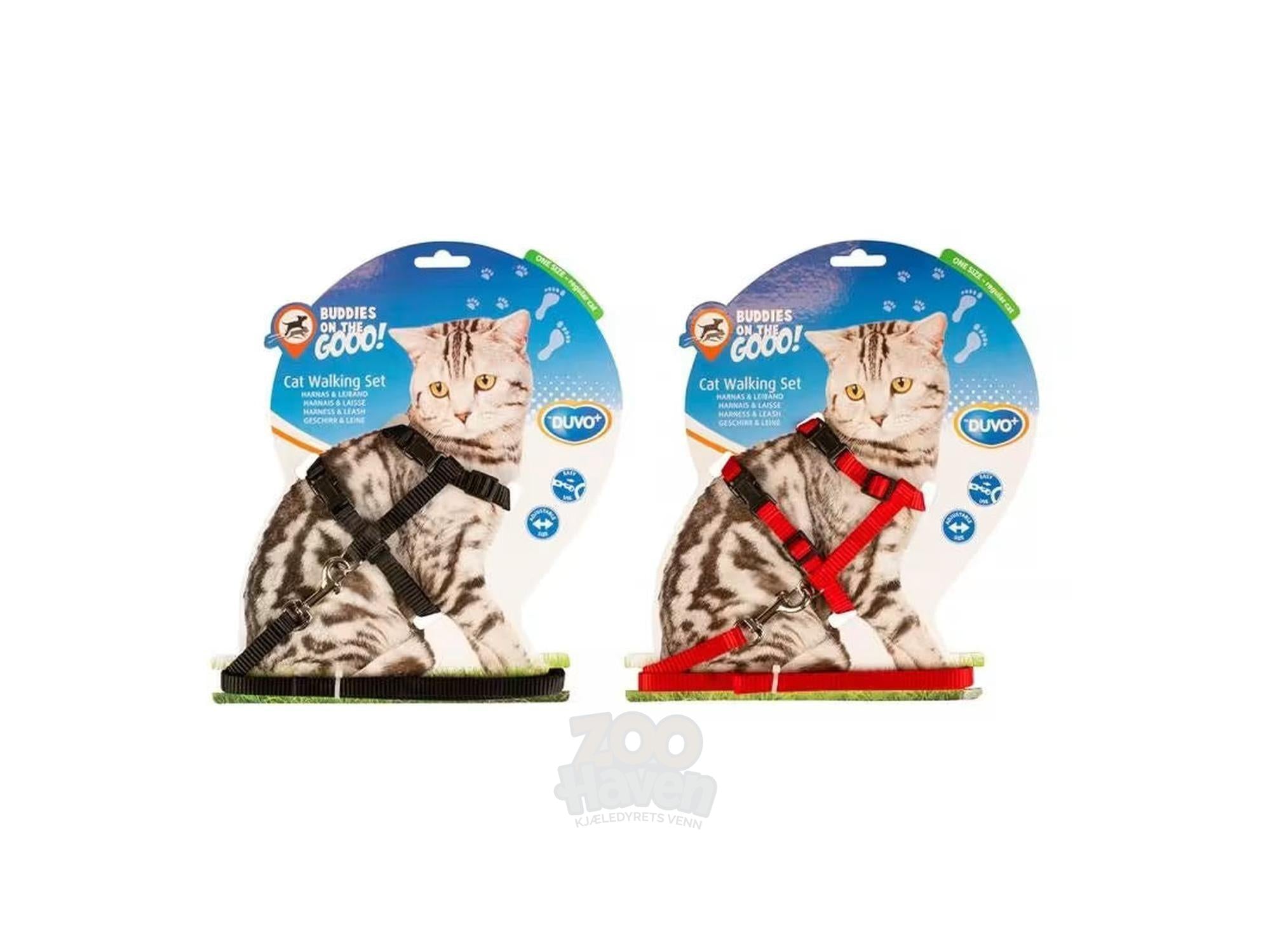 Kattesele Regular Fit 20–35 cm med line 125 cm / 10 mm