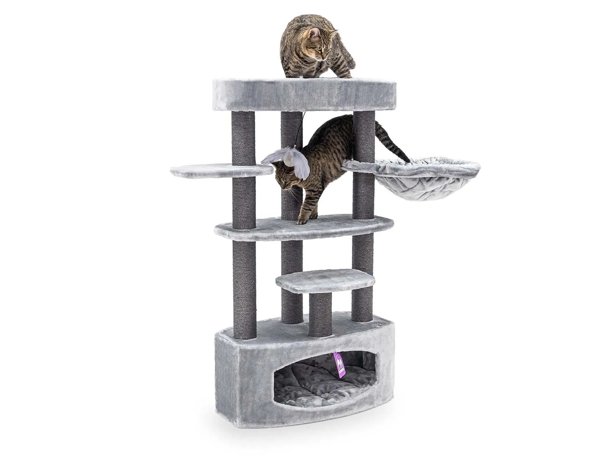 Petrebels Alexandra 127 kattetre i grey