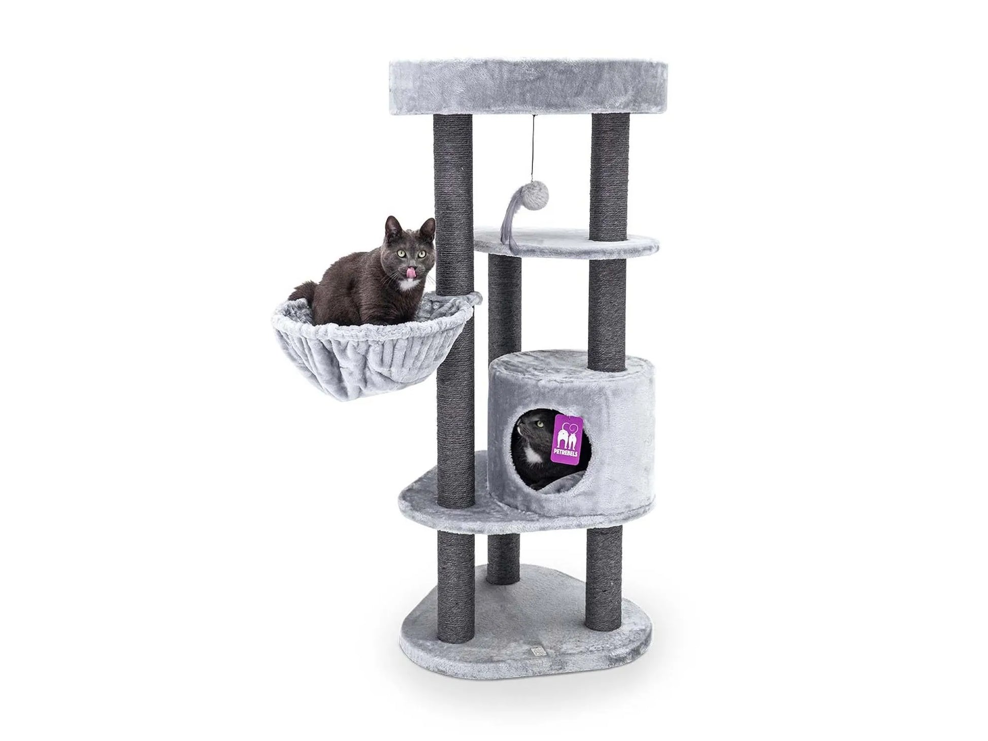 Petrebels Charlotte 134 kattetre i grey