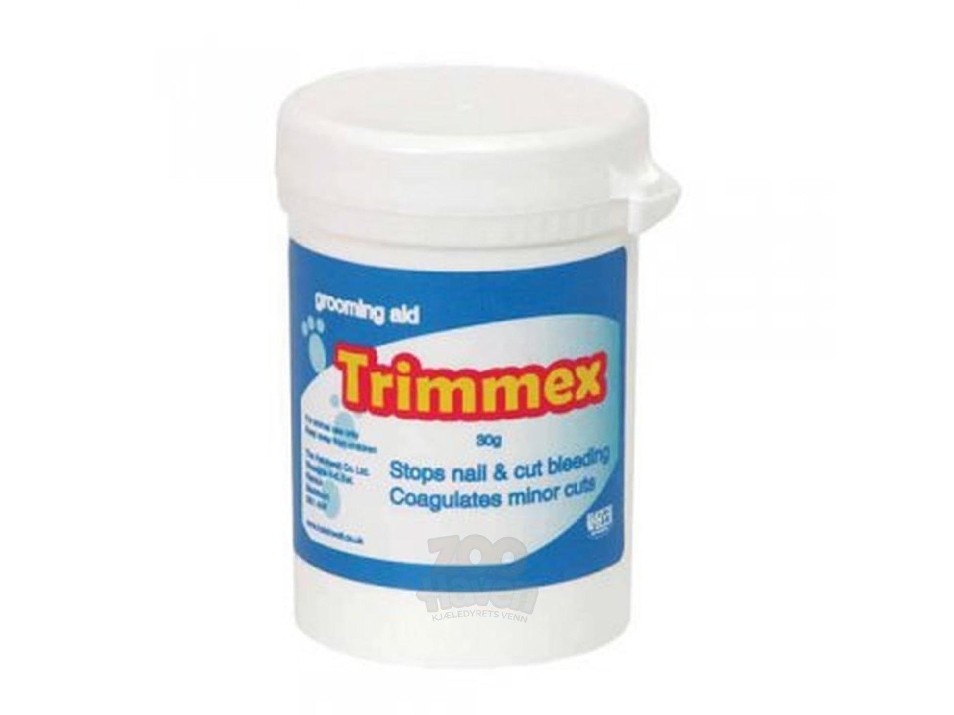 Trimmex klippstopp-pulver 30 g blødningsstopper