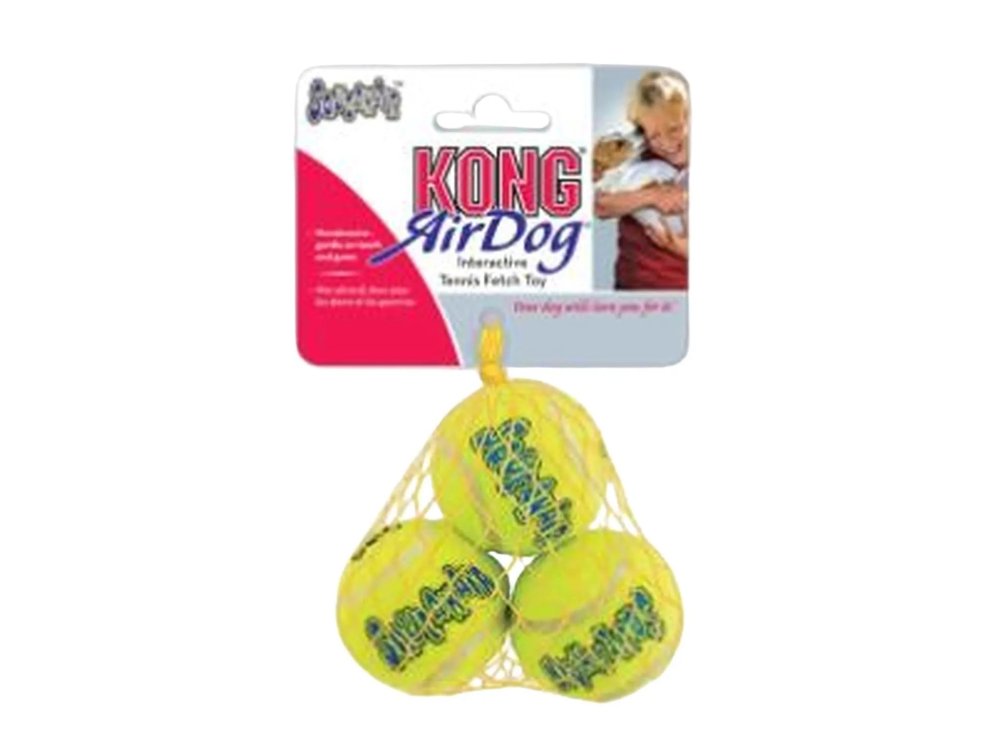 Kong Air Squeaker Ball – bilde 5
