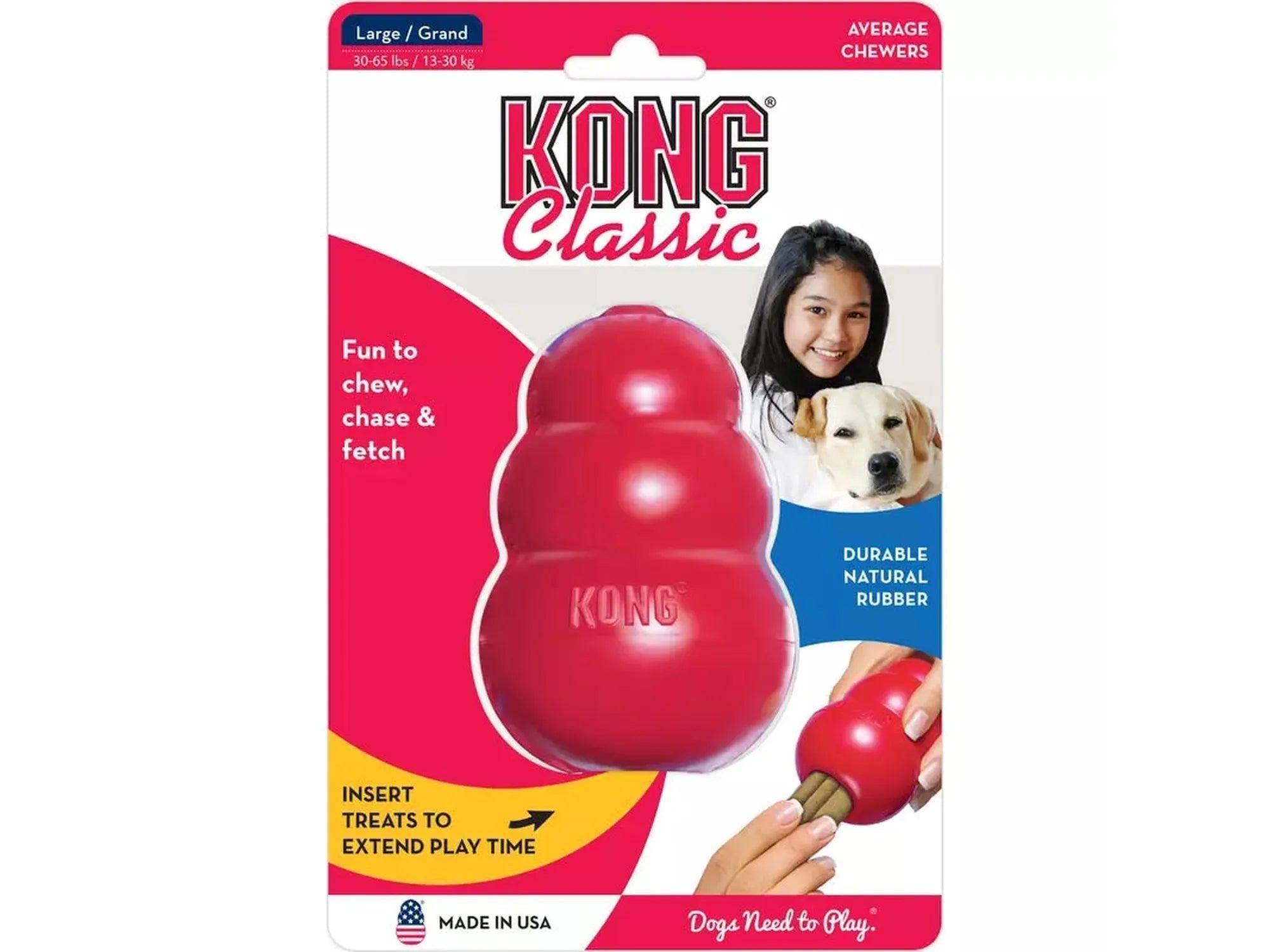 Kong Original klassisk gummilekety til hund
