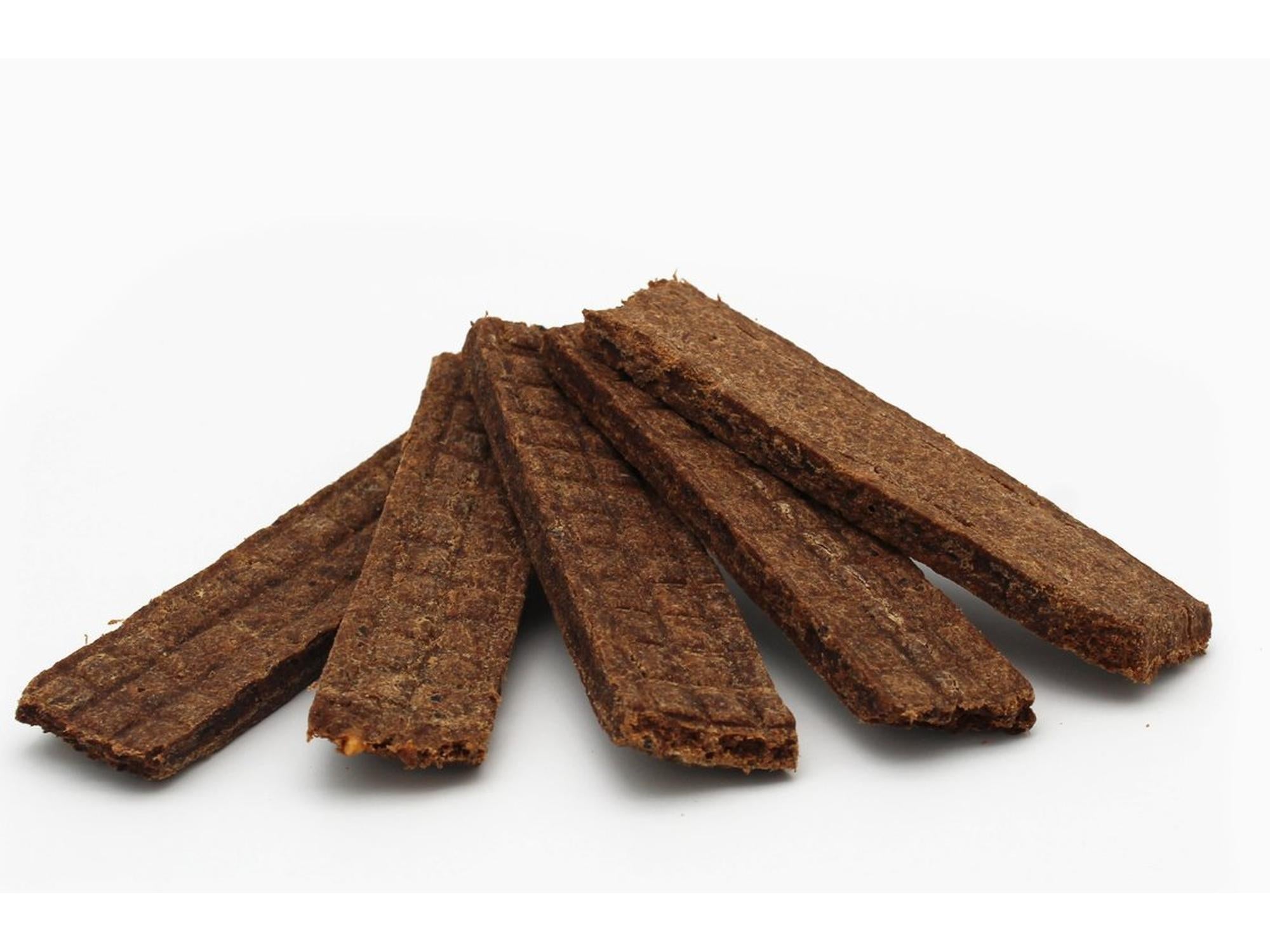 Zootreat Kylling m/Hjort strips for hund og katt i klar pose, 500g.
