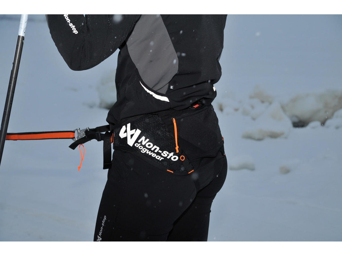 Non-stop dogwear Løype belt pro skibelte – Svart