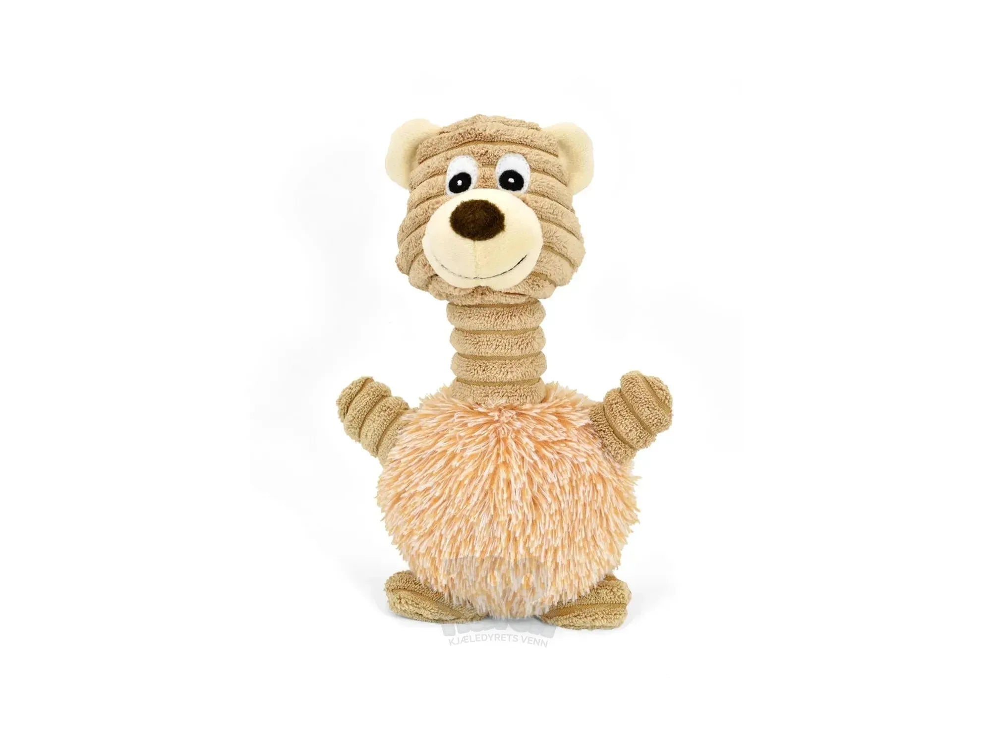Langhals Plysjdyr med Lyd – Assorterte Dyr 22 cm