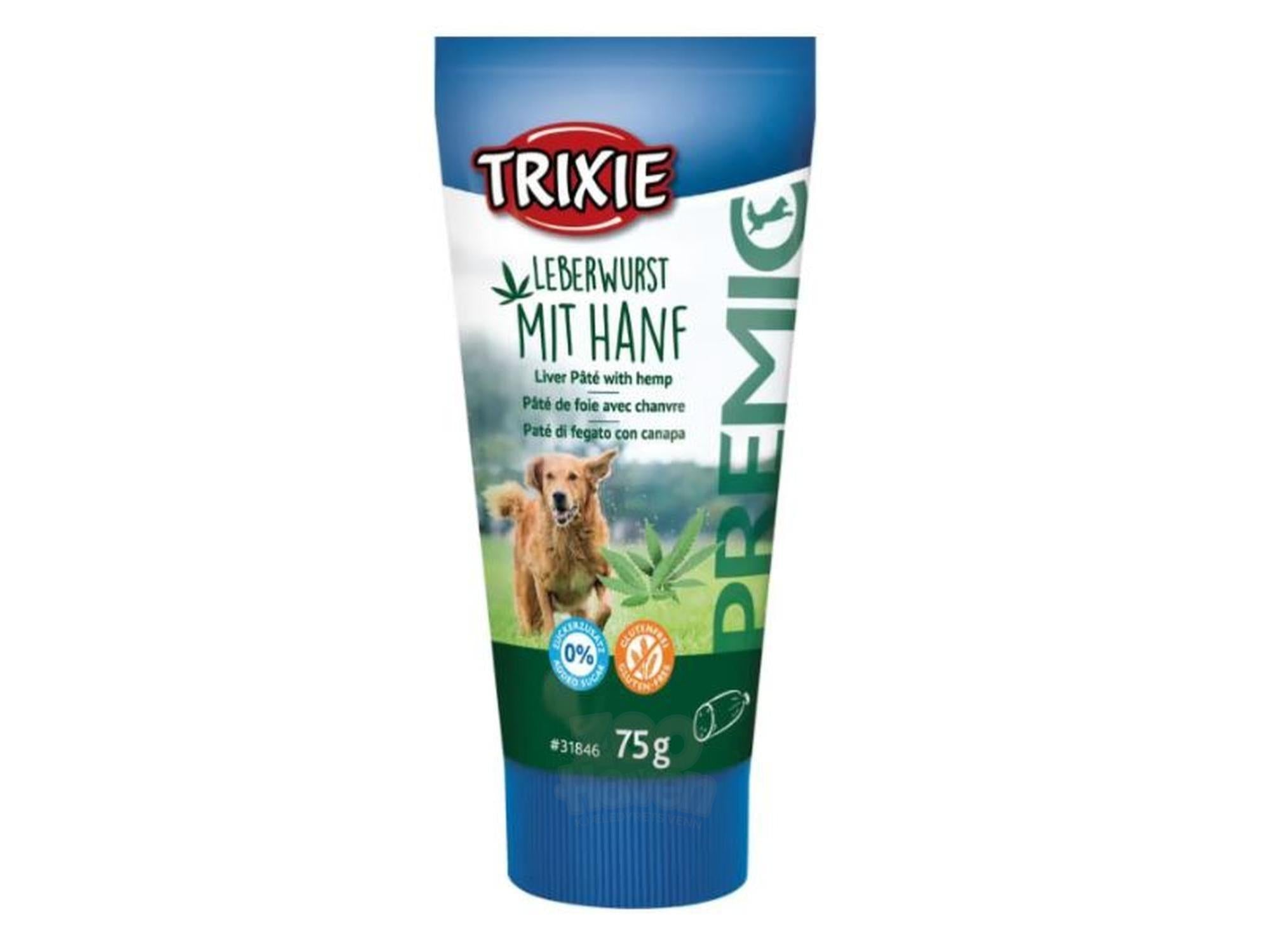 Leverpaté med hamp hundegodbit 75 g