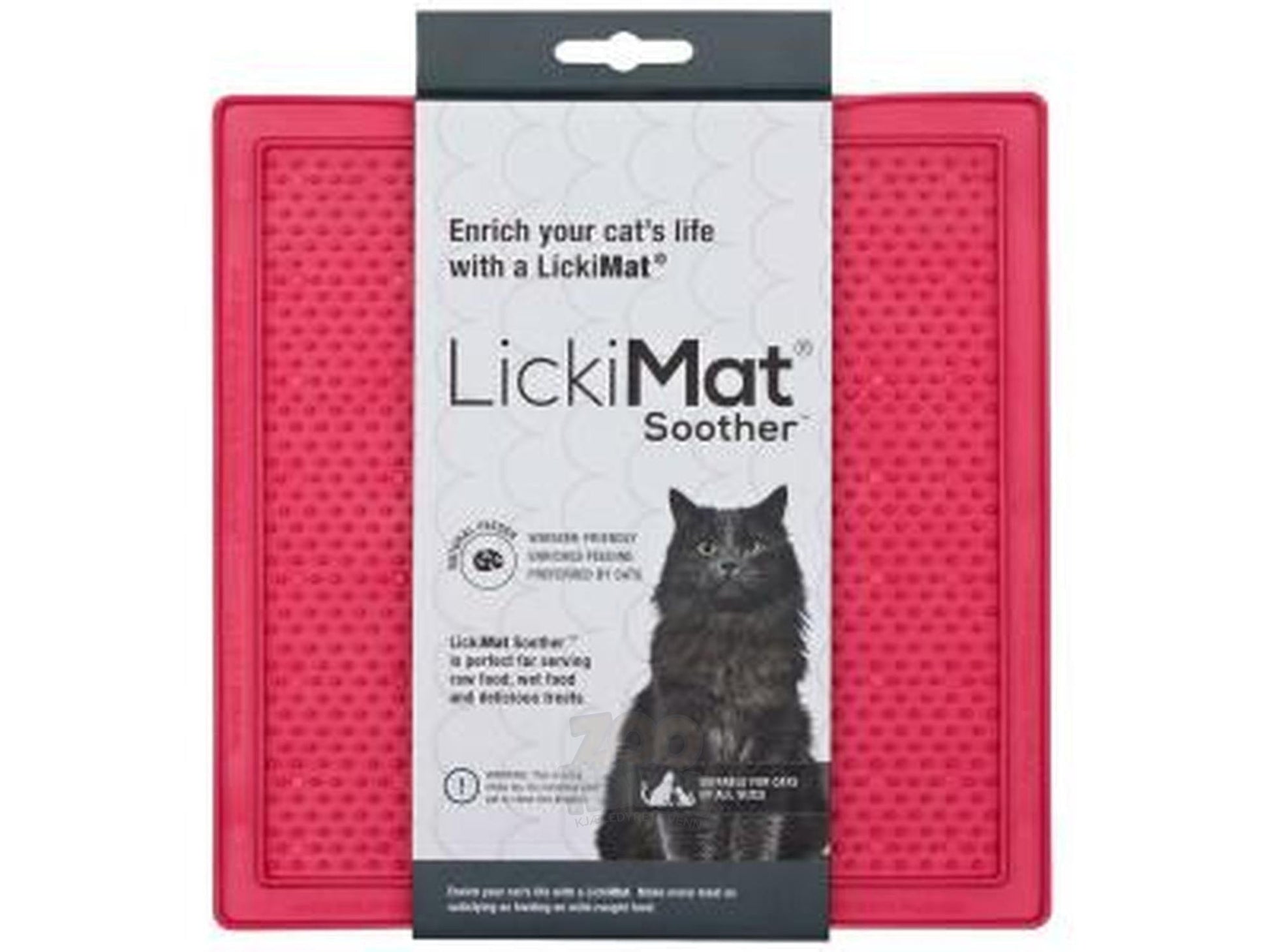 Lickimat Soother Rosa slikkemåtte for katt