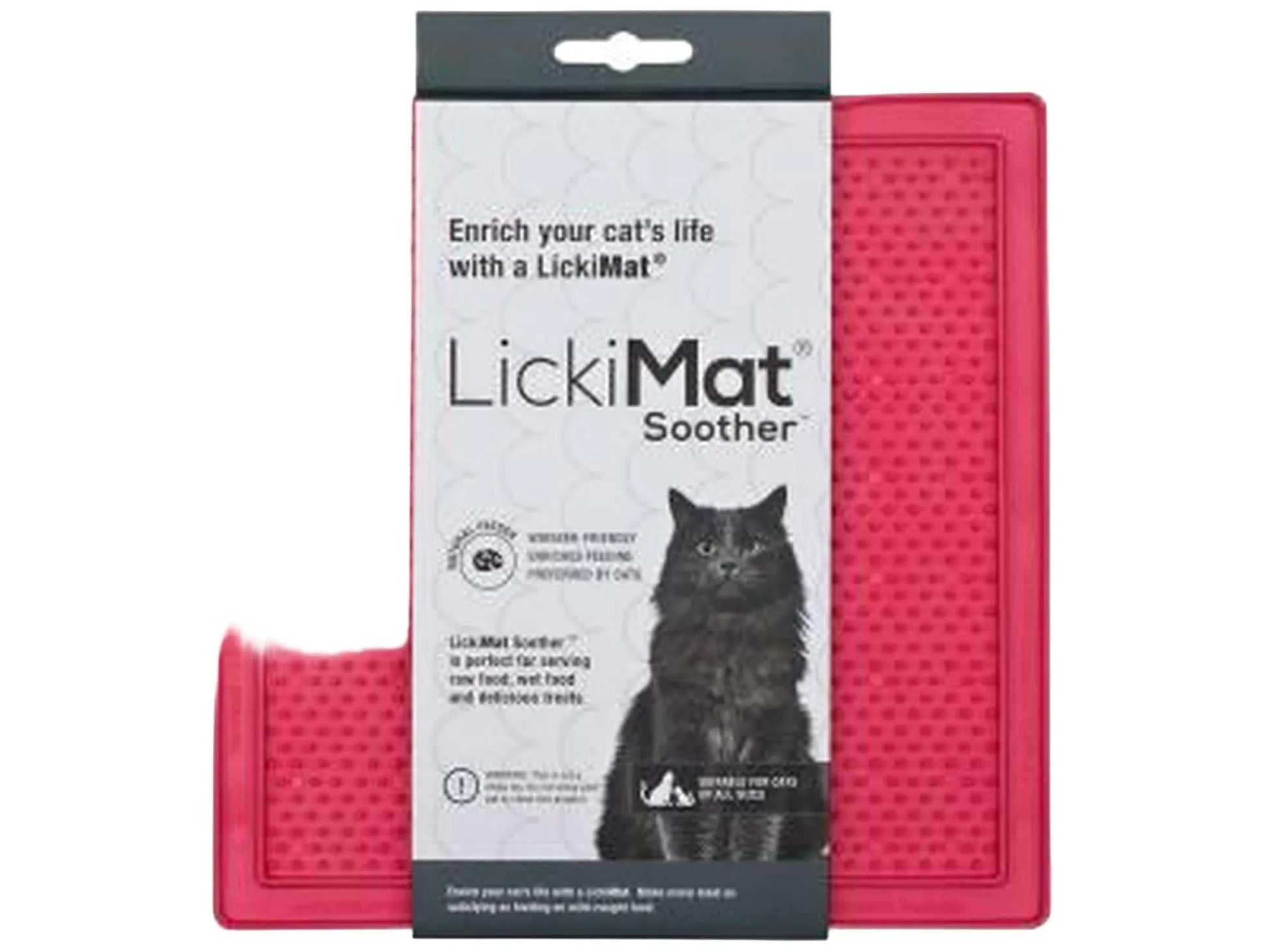 Lickimat Soother Rosa slikkemåtte for katt