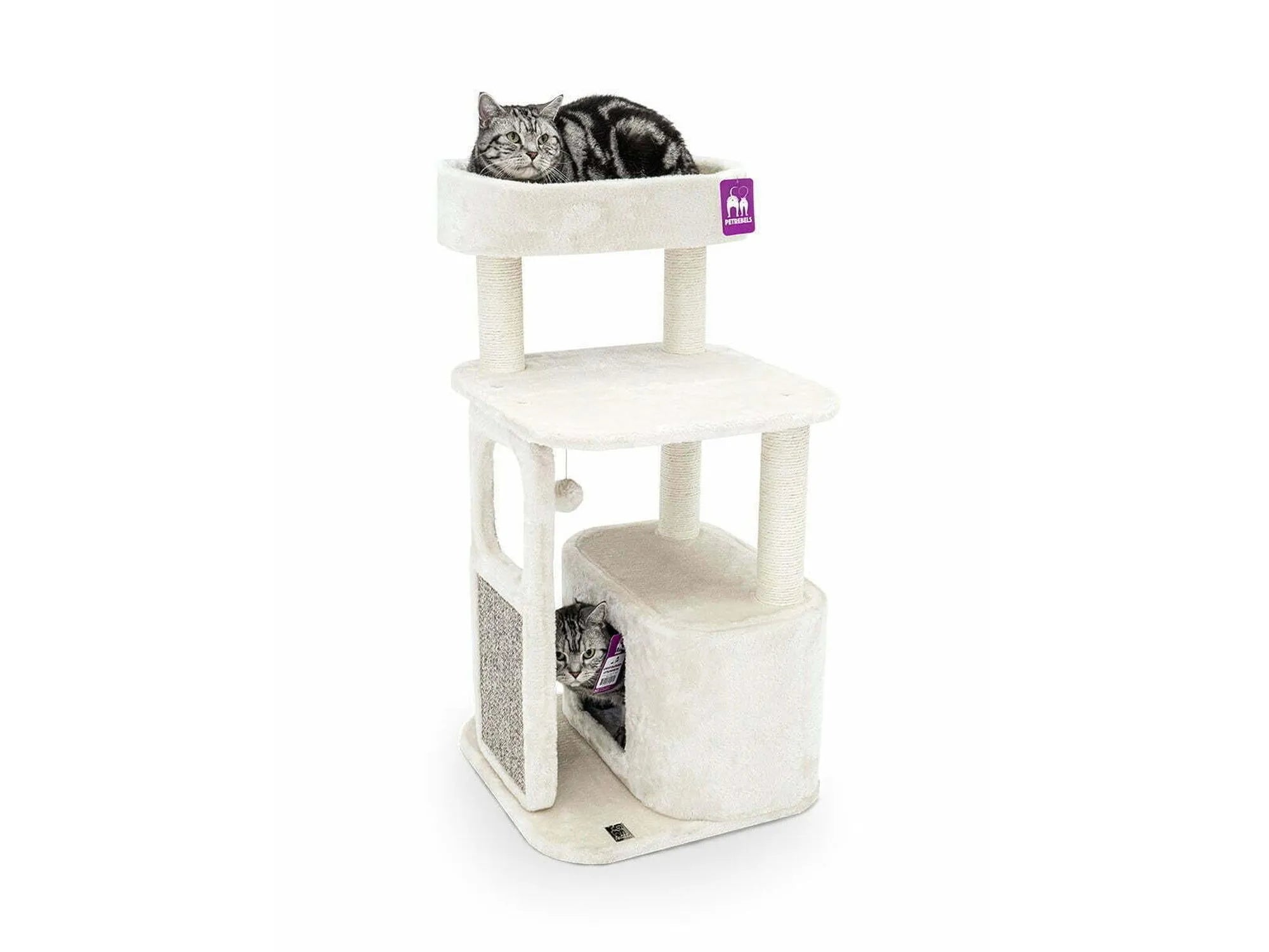 Petrebels Little Rock 99 kattetre i cream