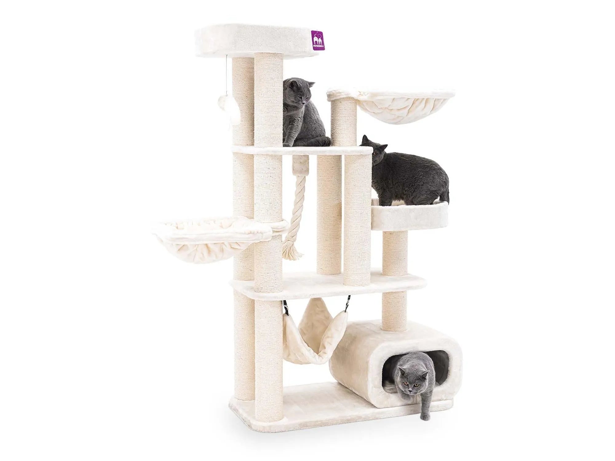 Petrebels Interstate 173 kattetre i cream