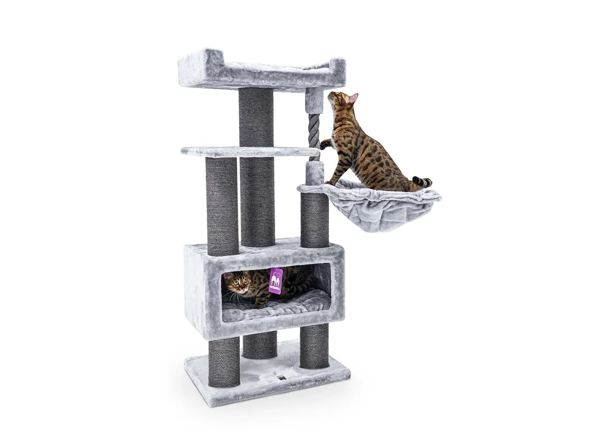 Petrebels Parklane 131 kattetre i grey