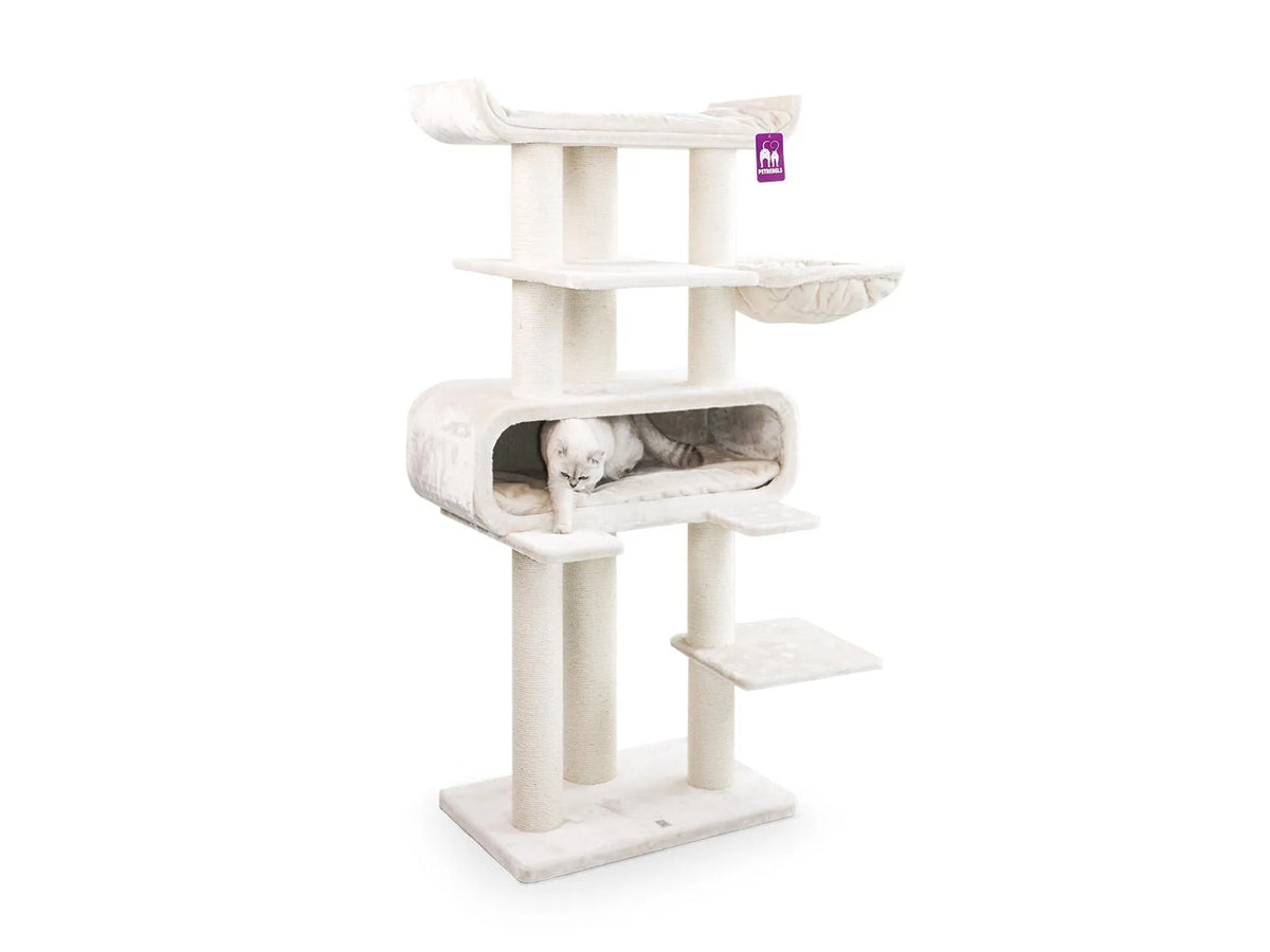 Petrebels Route 180 XXL kattetre i cream