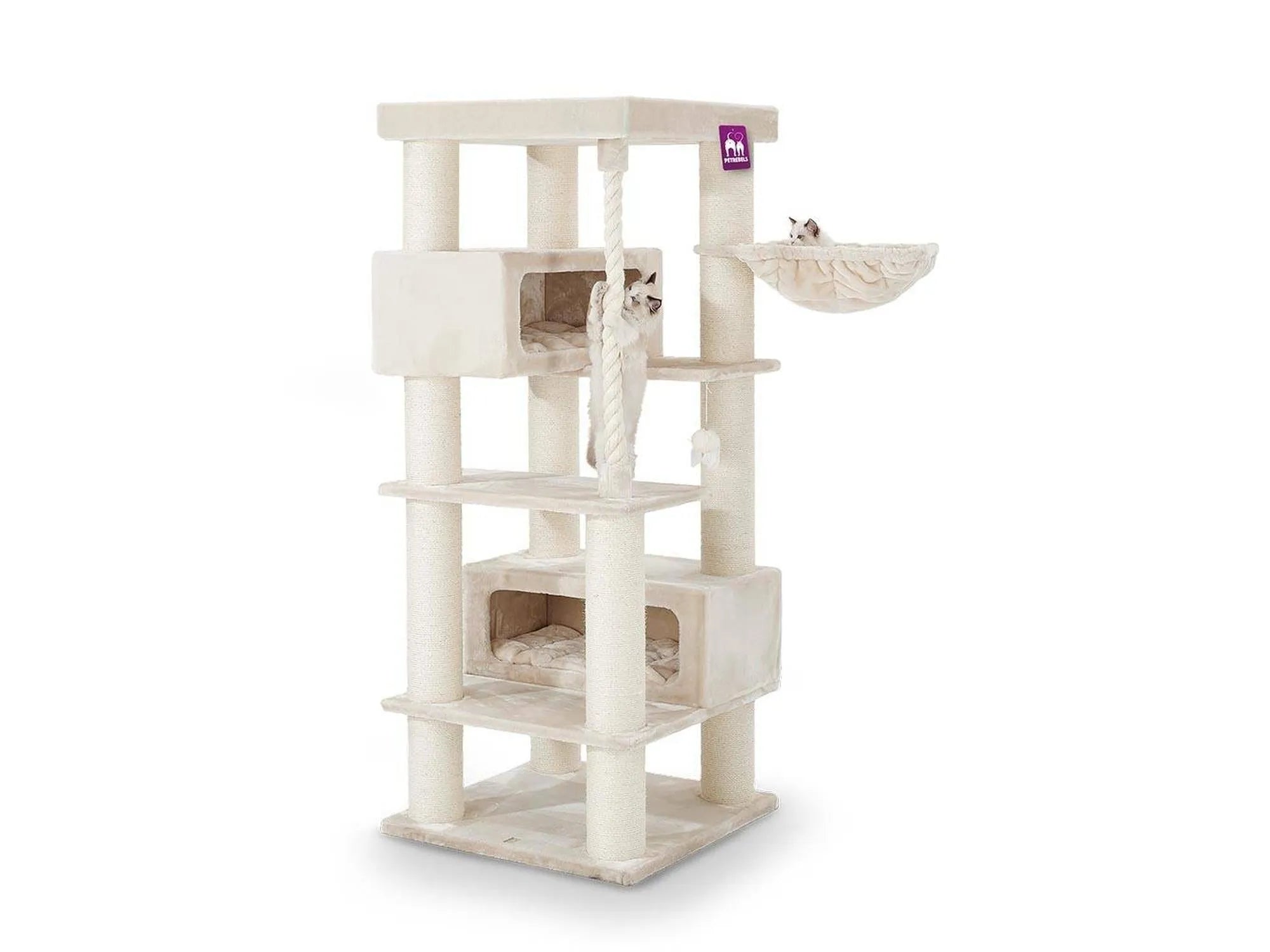 Petrebels Turnpike 190 XXL kattetre i cream