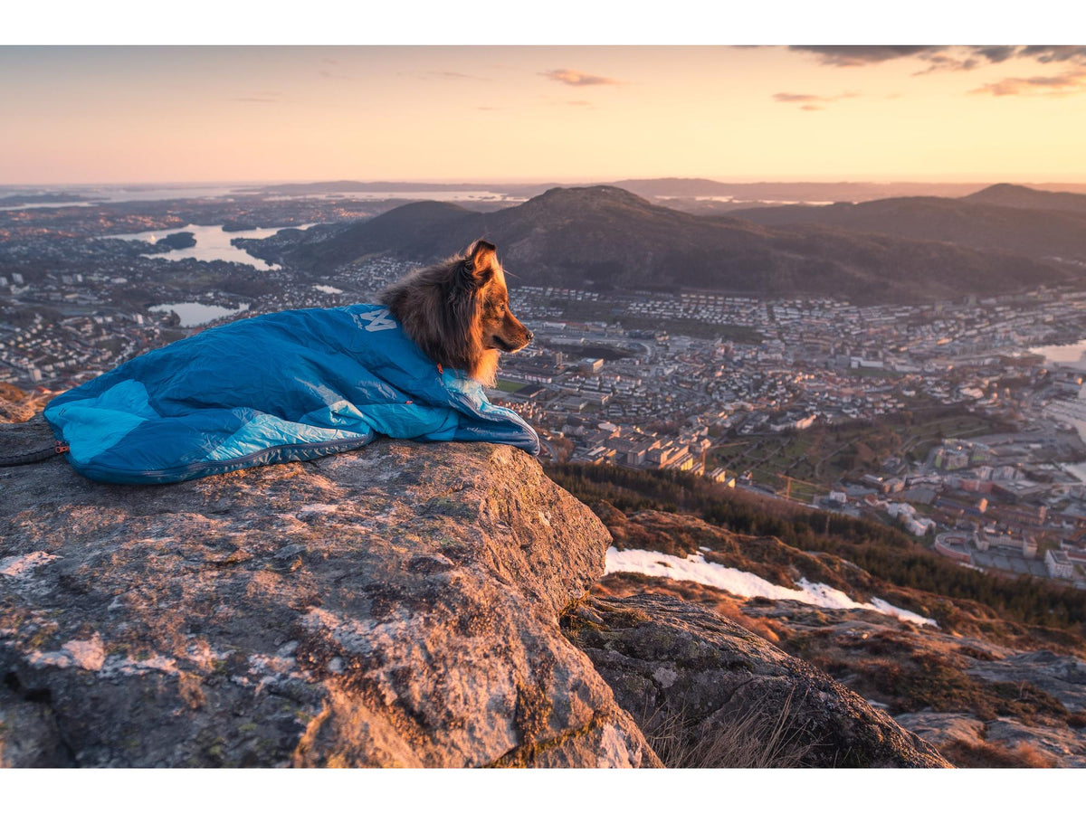 Non-stop dogwear Ly sleeping bag sovepose – Blå