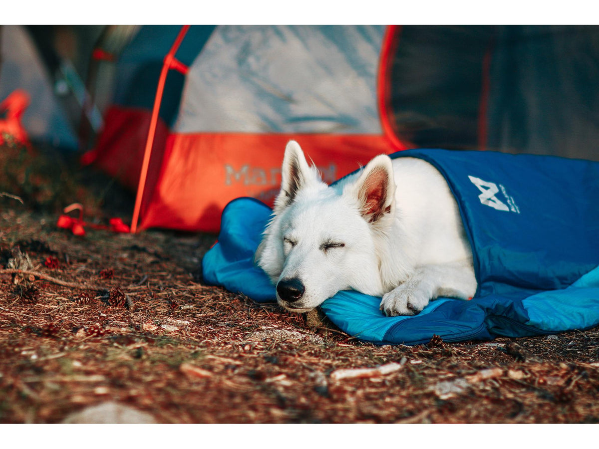 Non-stop dogwear Ly sleeping bag sovepose – Blå