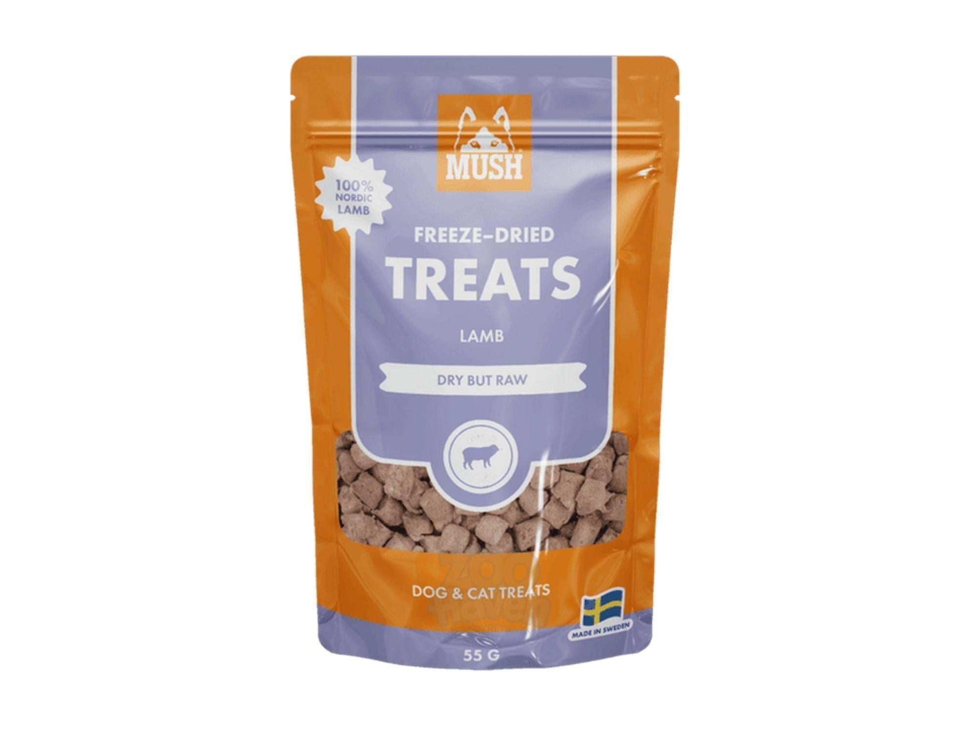 MUSH Freeze Dried Treats Terninger av Lam