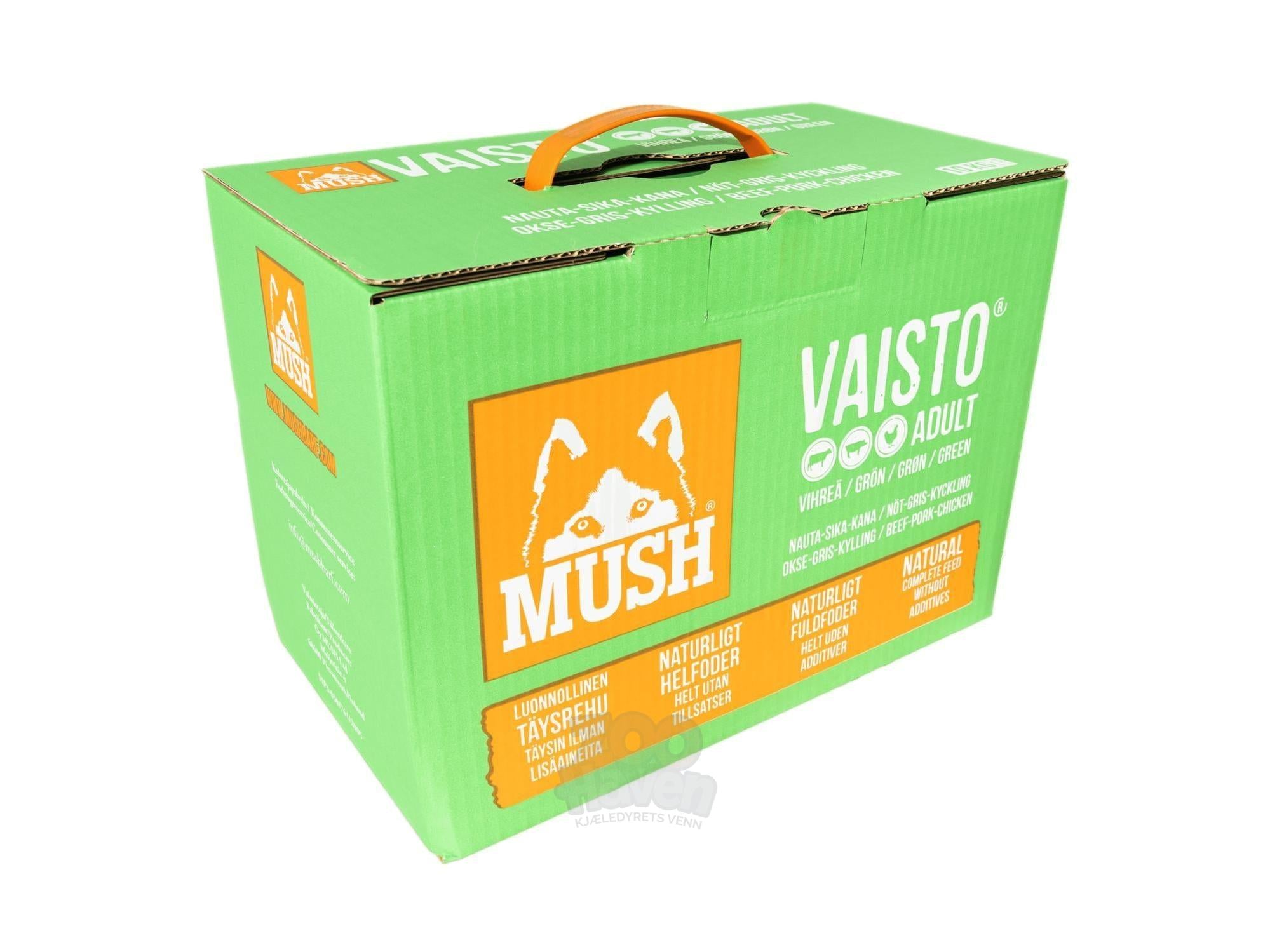 MUSH Vaisto Grønn Fryst (storfe, svin og kylling)