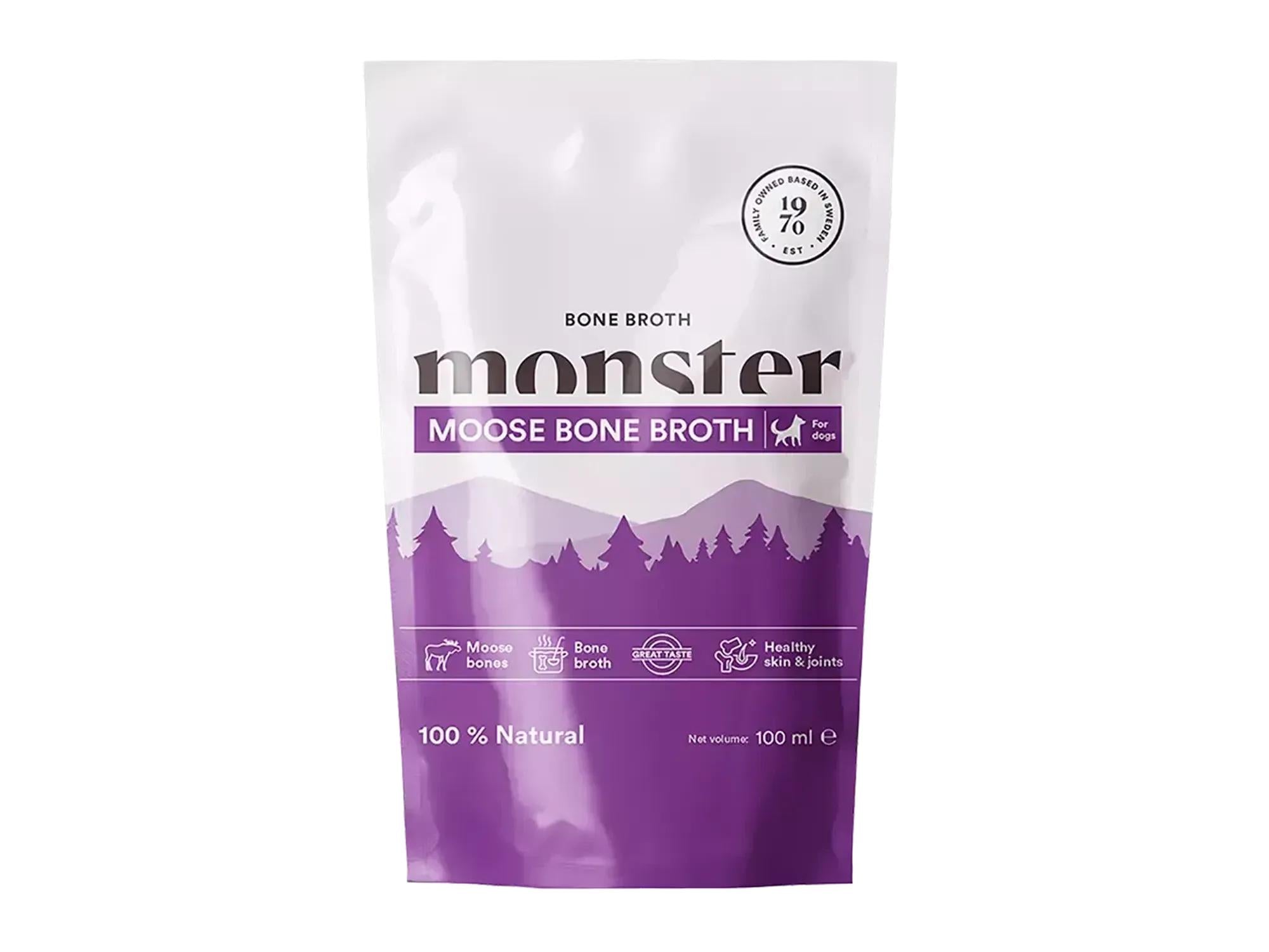 Monster Dog Benbuljong Elg 100 ml
