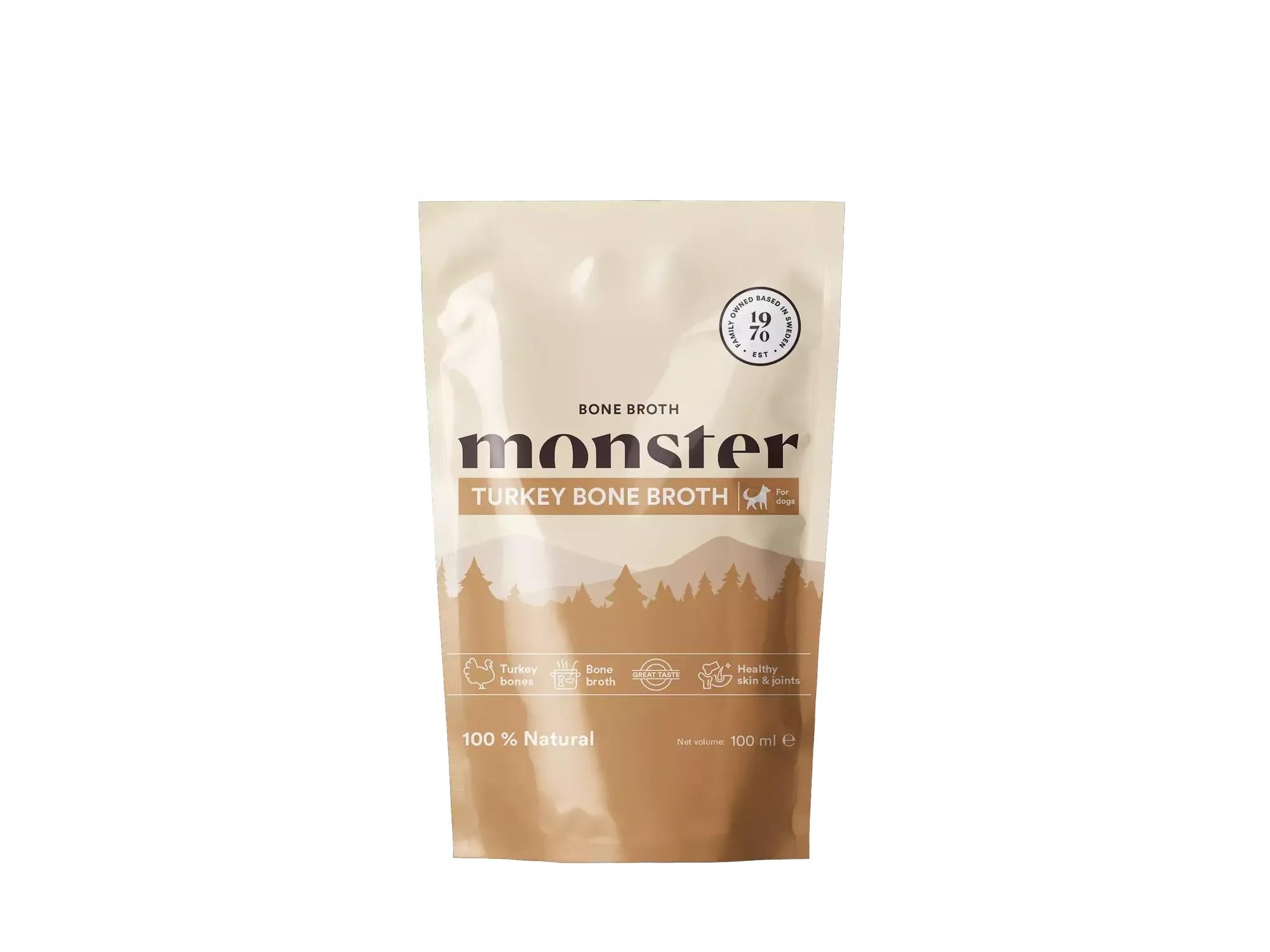 Monster Dog Benbuljong Kalkun 100 ml